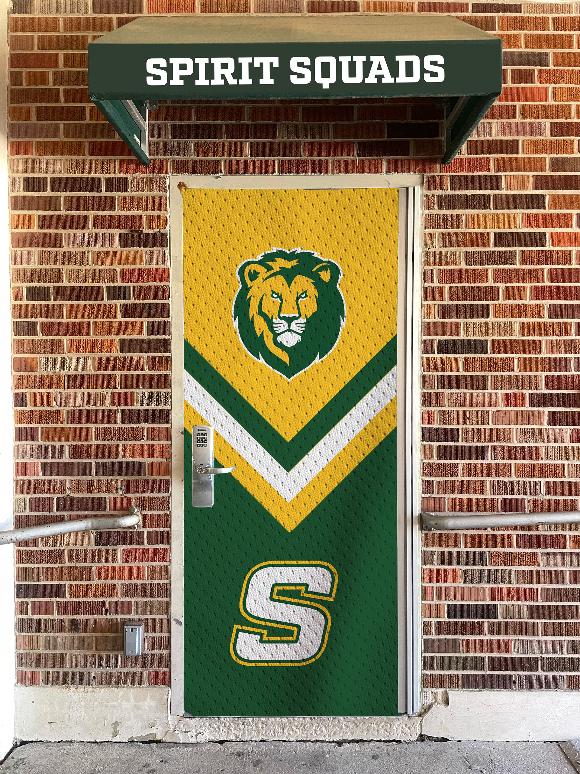 Squad Locker Room Door