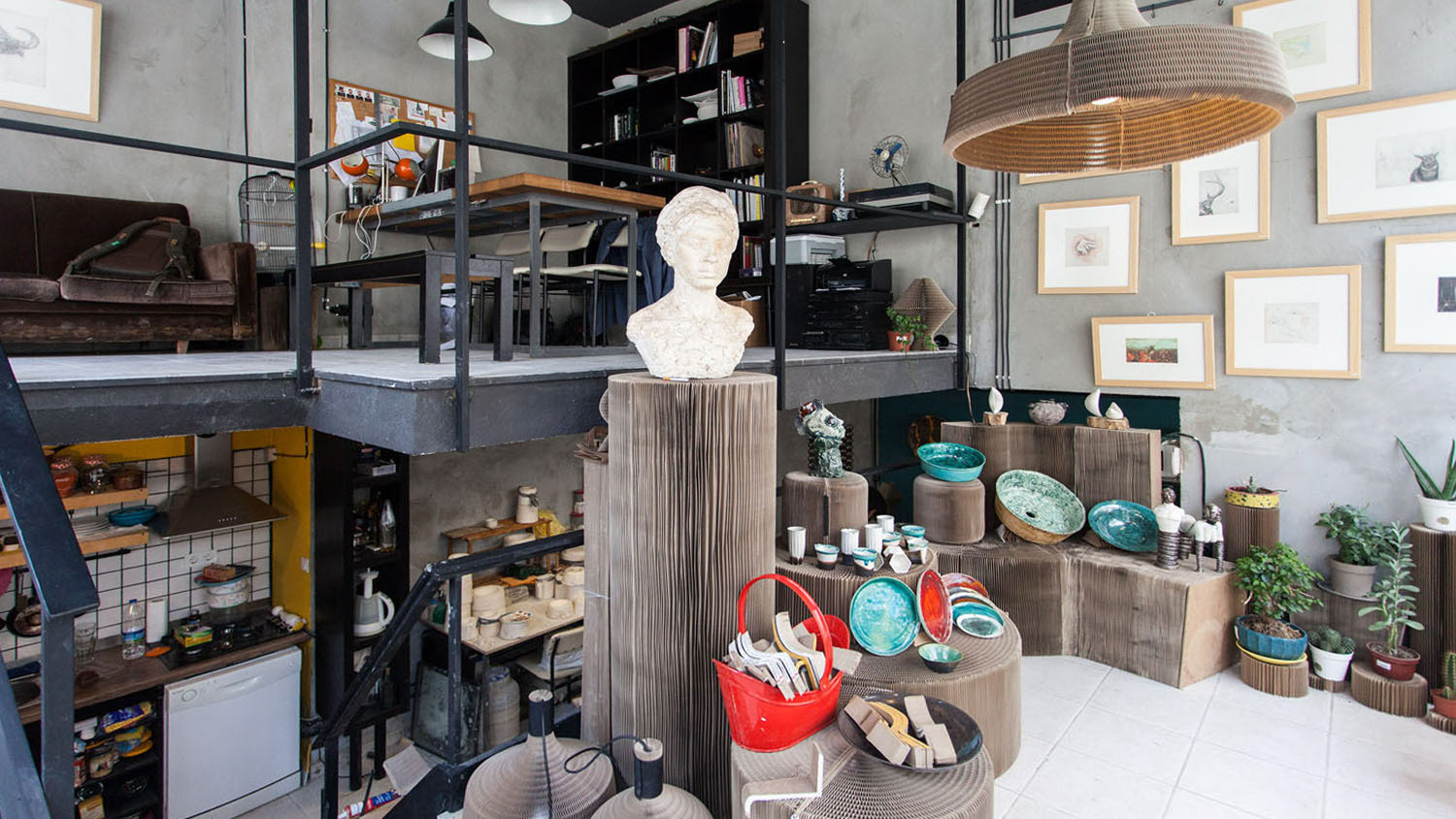 Murat Gökçe YILMAZ, Bizon Studio, Tasarımcı. Atölye fotoğrafları.