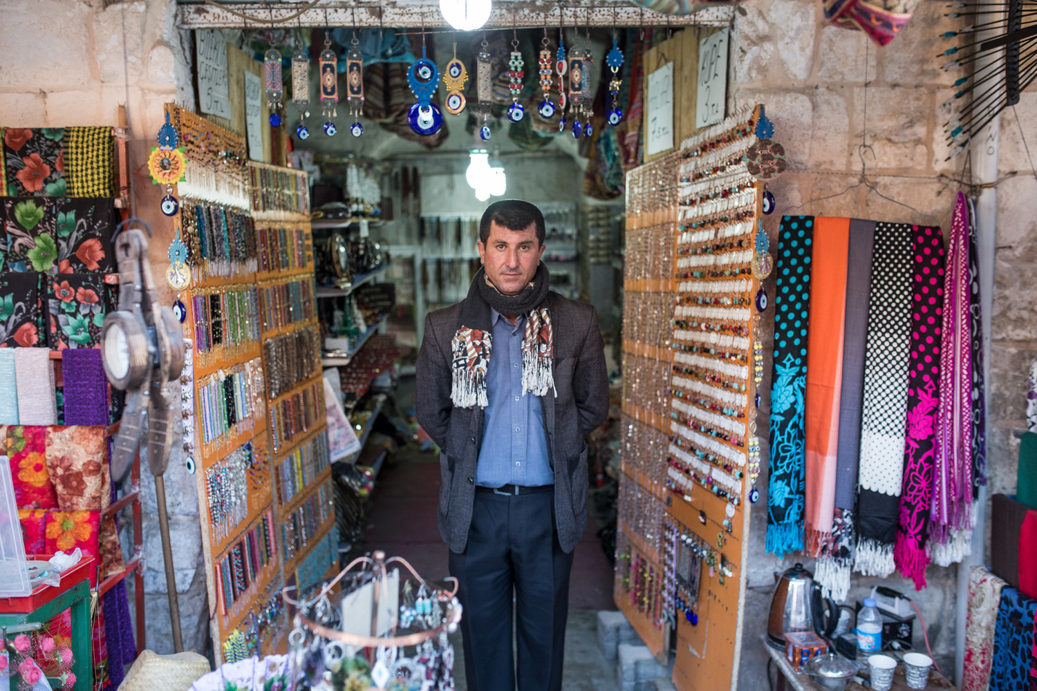 ABDURRAHMAN, 1971, Souvenir Seller, "I founded this bazaar"