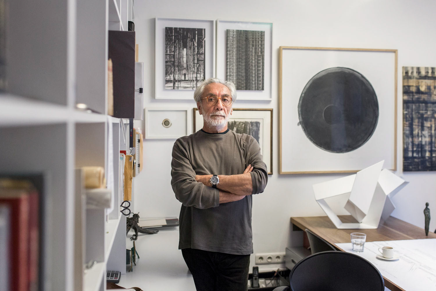 Nevzat Sayın Mimarlık Hizmetleri, Kuzguncuk ofisi ve koleksiyon fotoğrafları