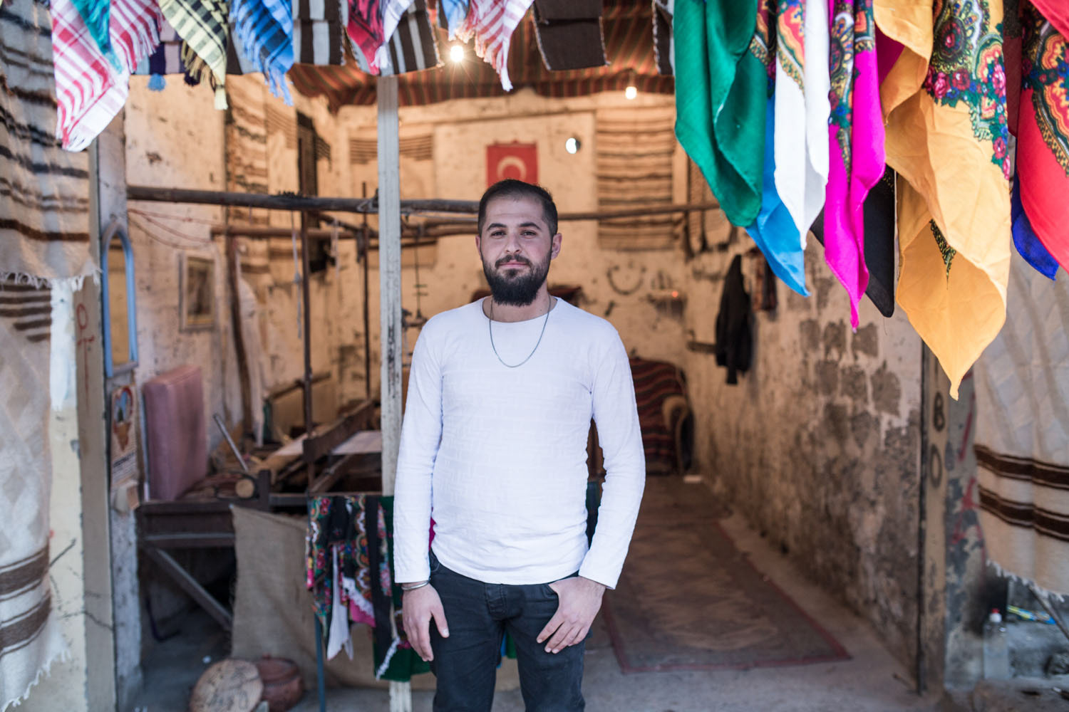 ABDULKADİR, 1996, Kilimci, "I was born and raised here, I have been owner of this shop for 11 years"