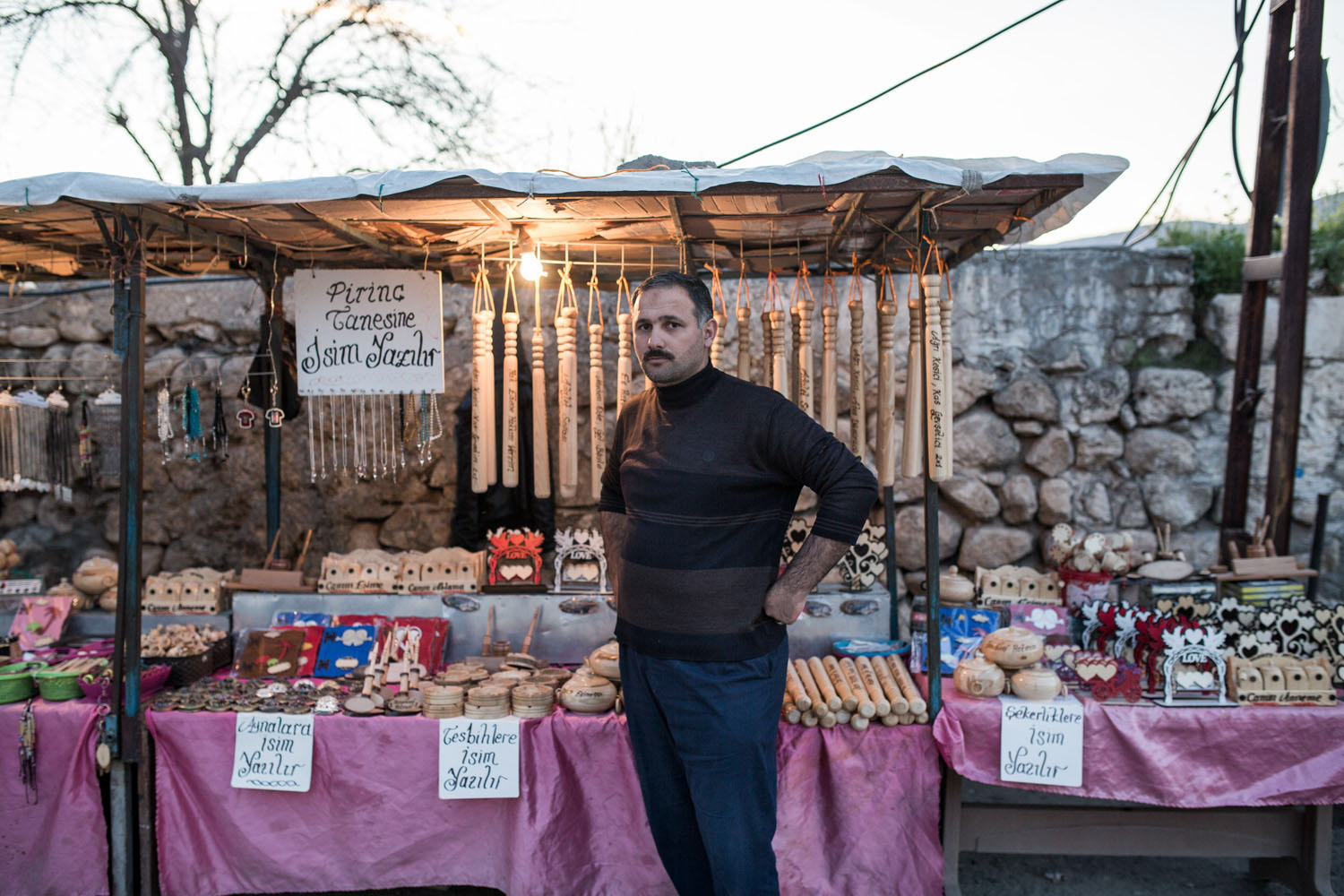 MEHMET, 1980, Souvenir Seller, "I've been in Hasankeyf for 15 years"