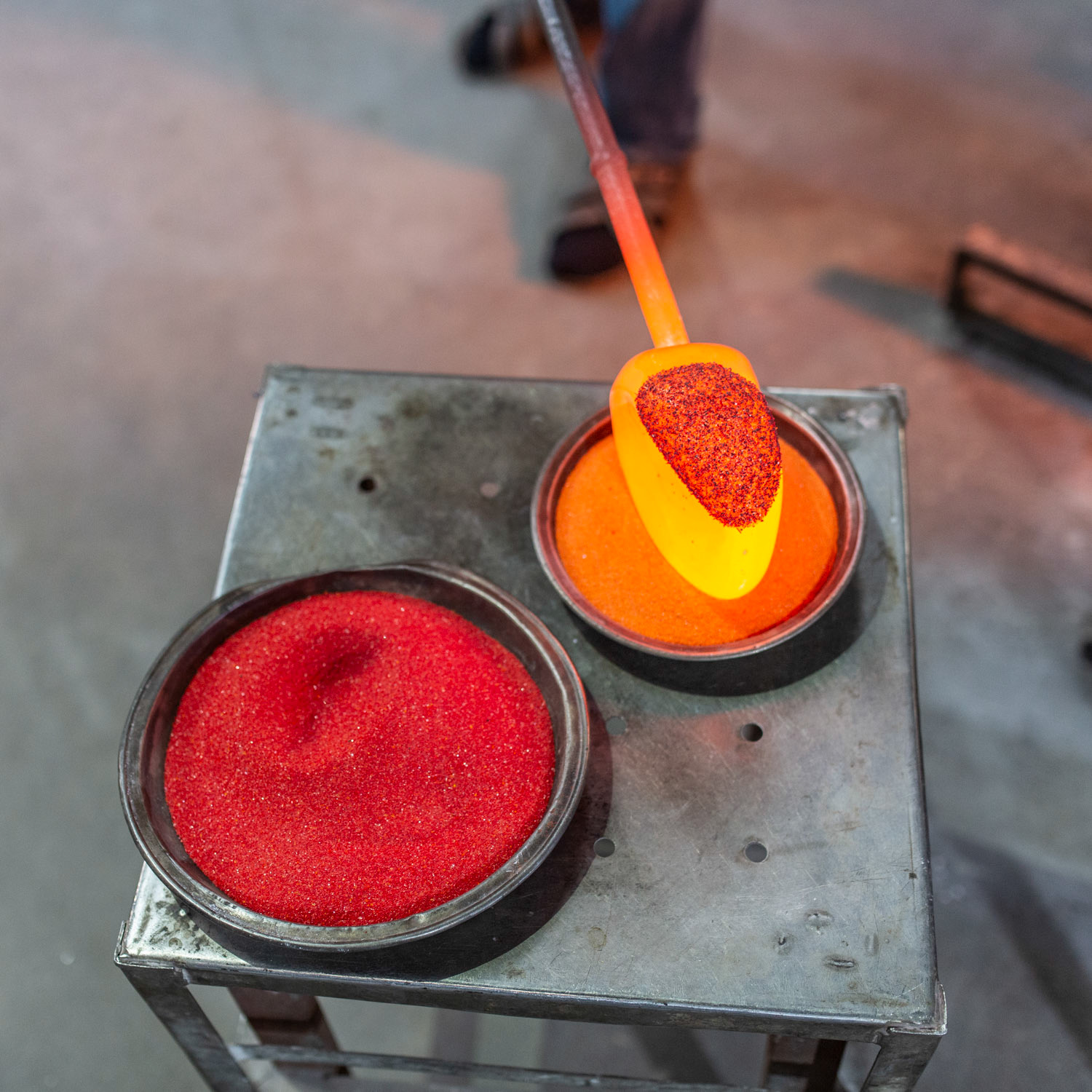 Ceren Gürkan, Maiizen, Cam Atölyesi fotoğraf çekimi.