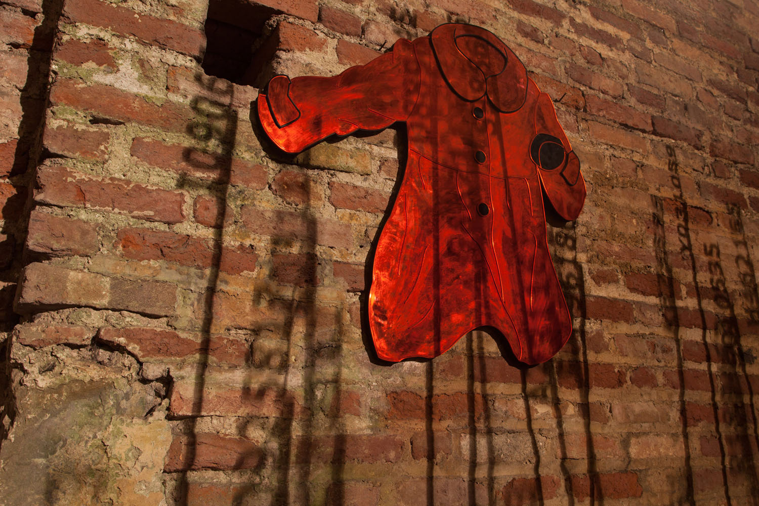 Gönül Nuhoğlu, Italya, Trezzo Sull'adda, Sergi kurulum süreci ve eser fotoğrafları.