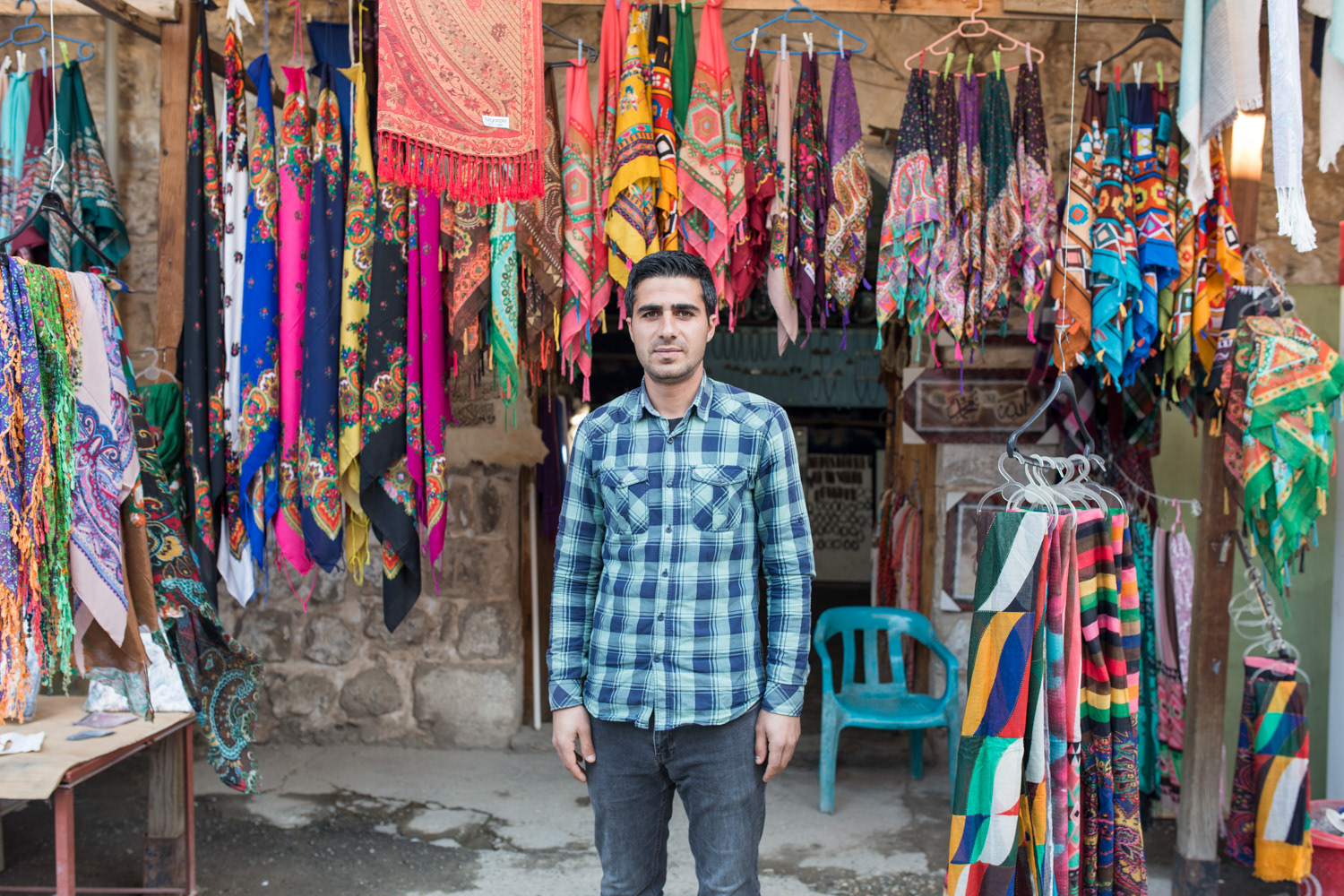 MESUT, 1989, Souvenir Seller, "I was born and raised here"