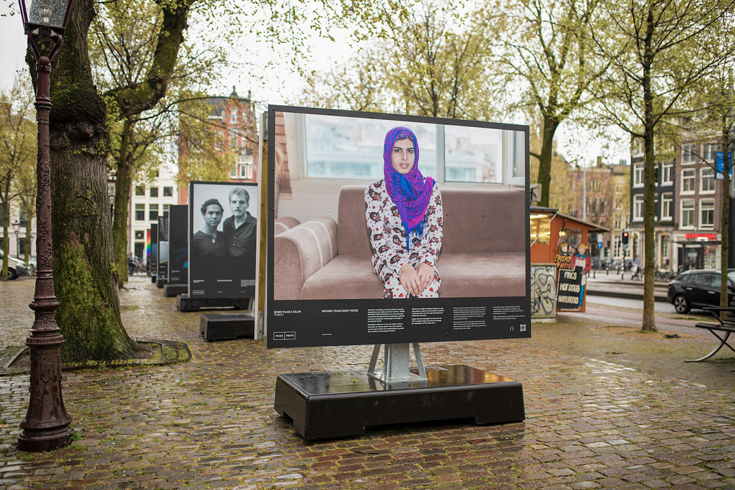 2021, "Pride Photo Award",  Outdoor Exhibition in different places, Amsterdam, Curator: Michael Bruinvels 