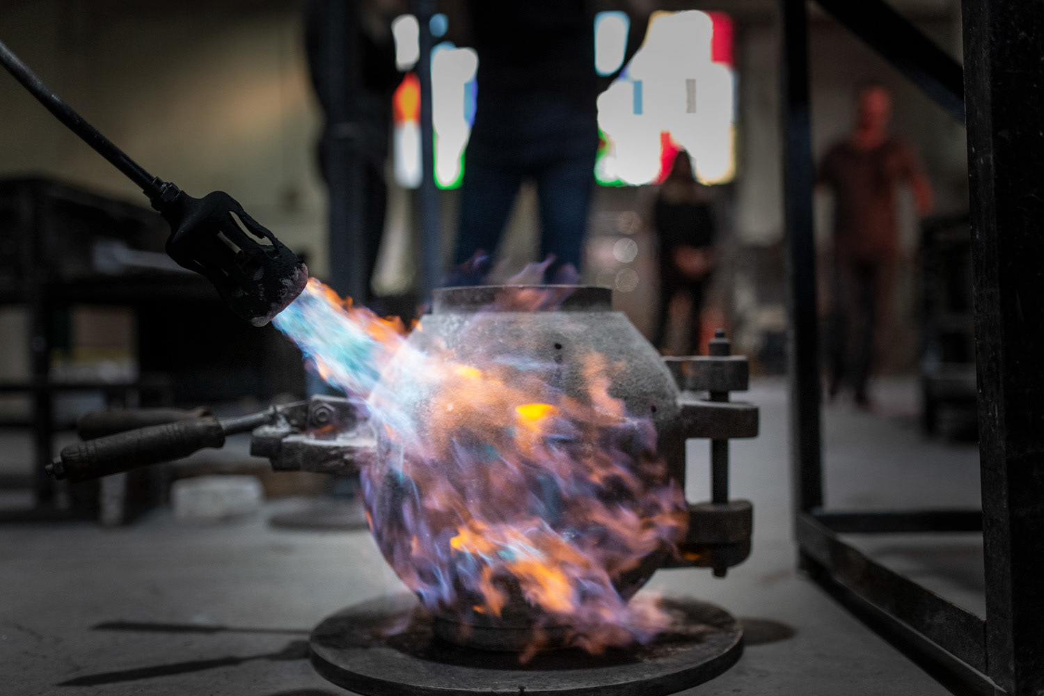 Ceren Gürkan, Maiizen, Cam Atölyesi fotoğraf çekimi.