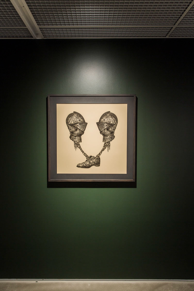 "İntihal mi Hal mi", Yapı Kredi Sanat Galerisi, sergi ve eser fotoğrafları.