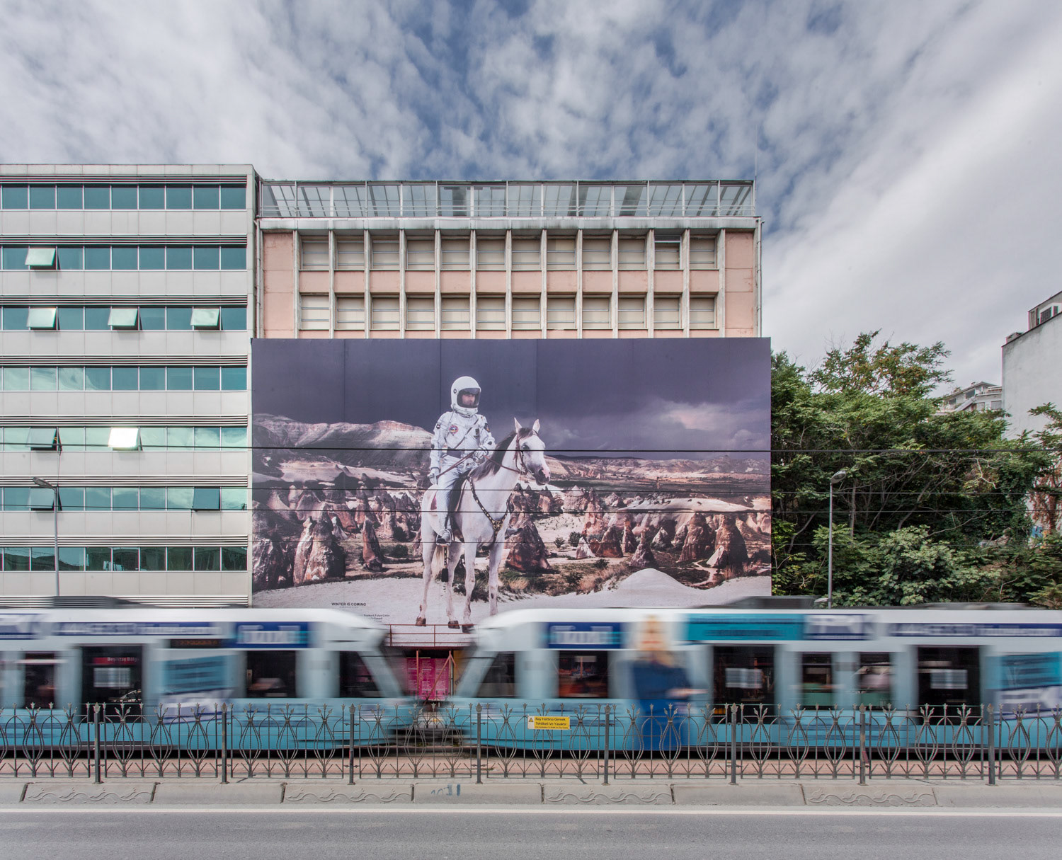"Winter is Coming", Merdiven Art Space, sergi ve eser fotoğrafları