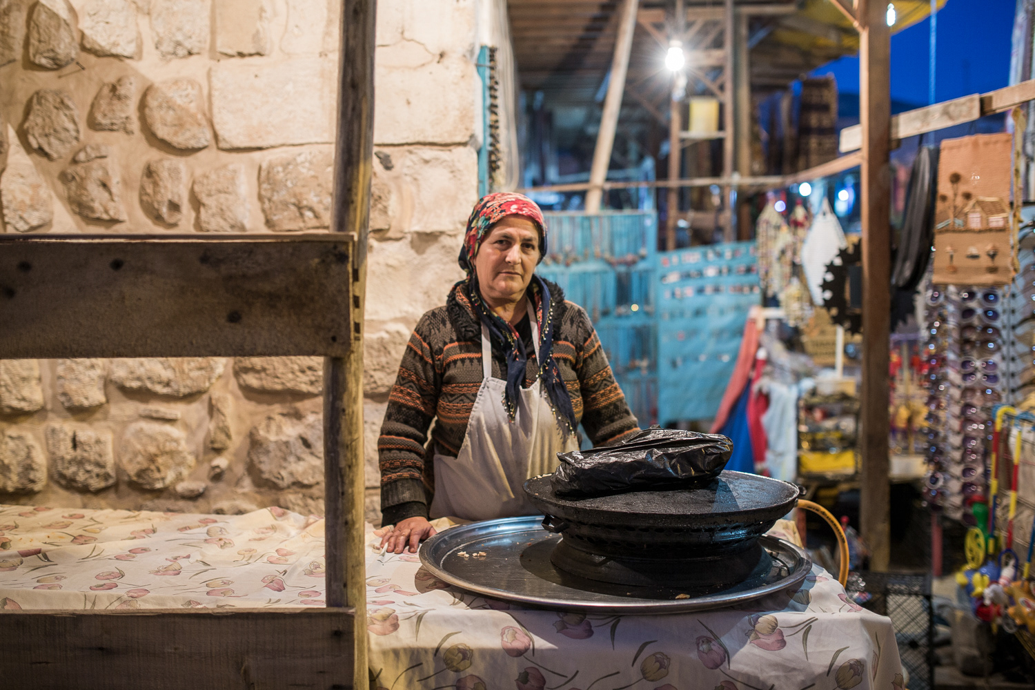 HAMDİYE, 1963, Pancake Maker, "I was born in one of the caves"