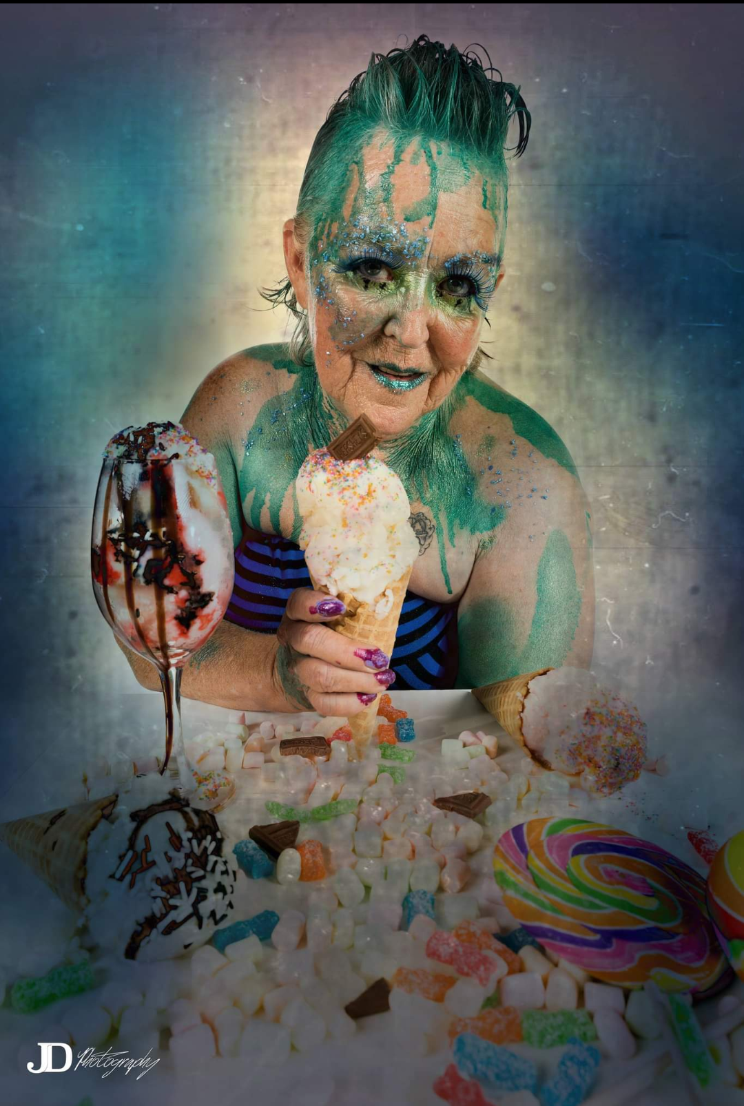 Liz Ragsdale-Campbell ~ Ambassador ~ DAE Ice Cream Demons ~ June 2021 photo by JD Photography