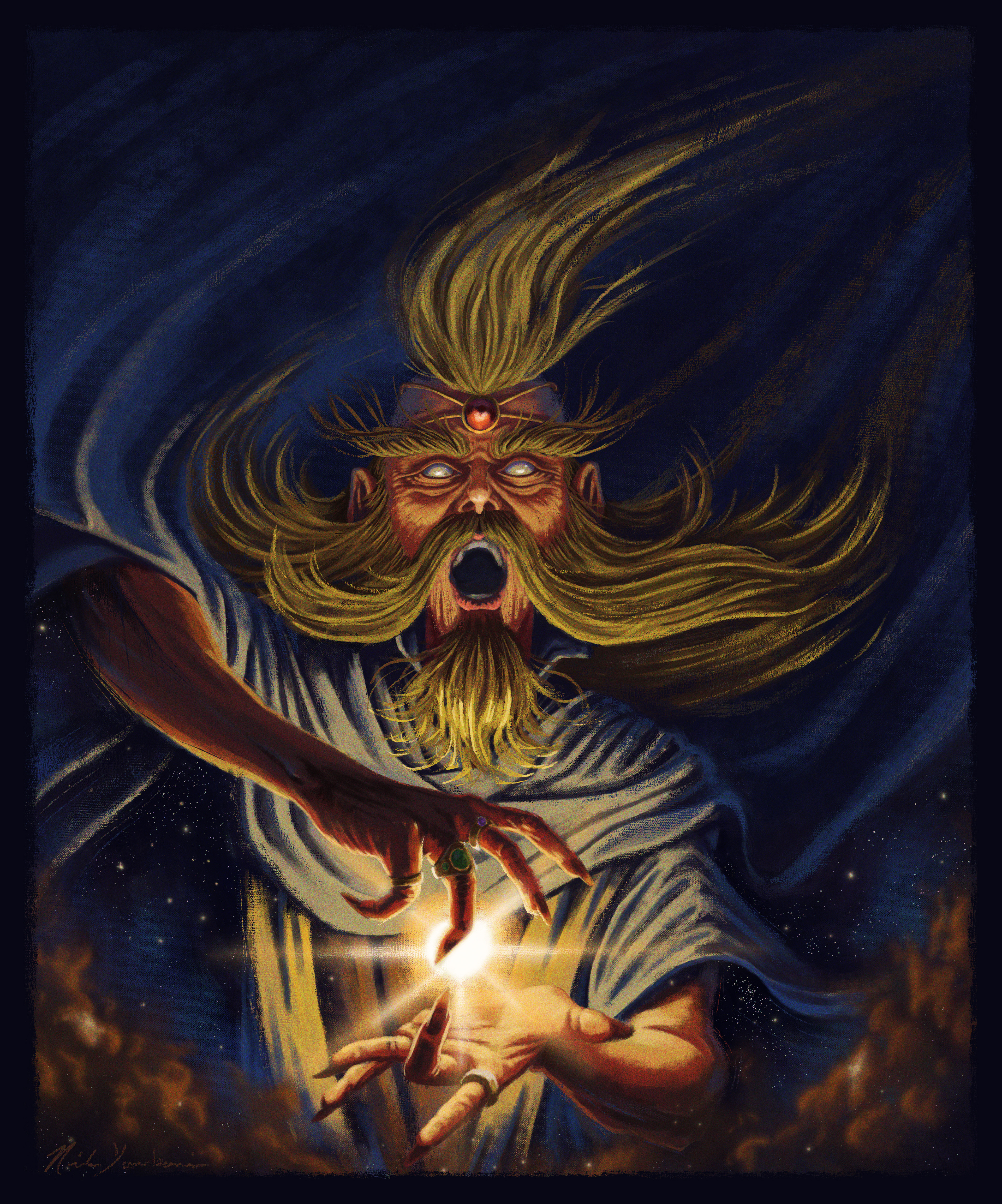 Cosmic Mage: Concept