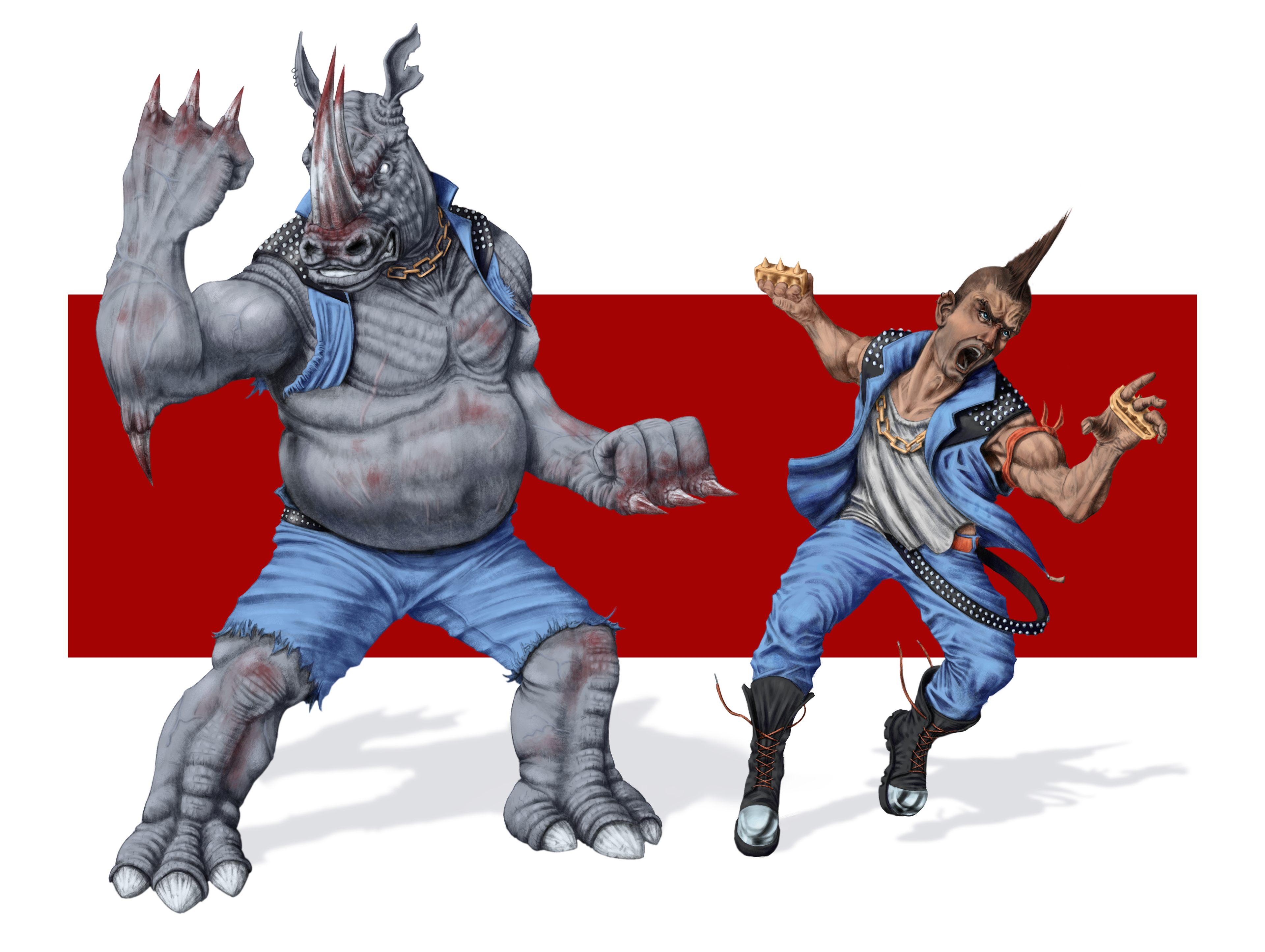 Fighting Game Character Concept