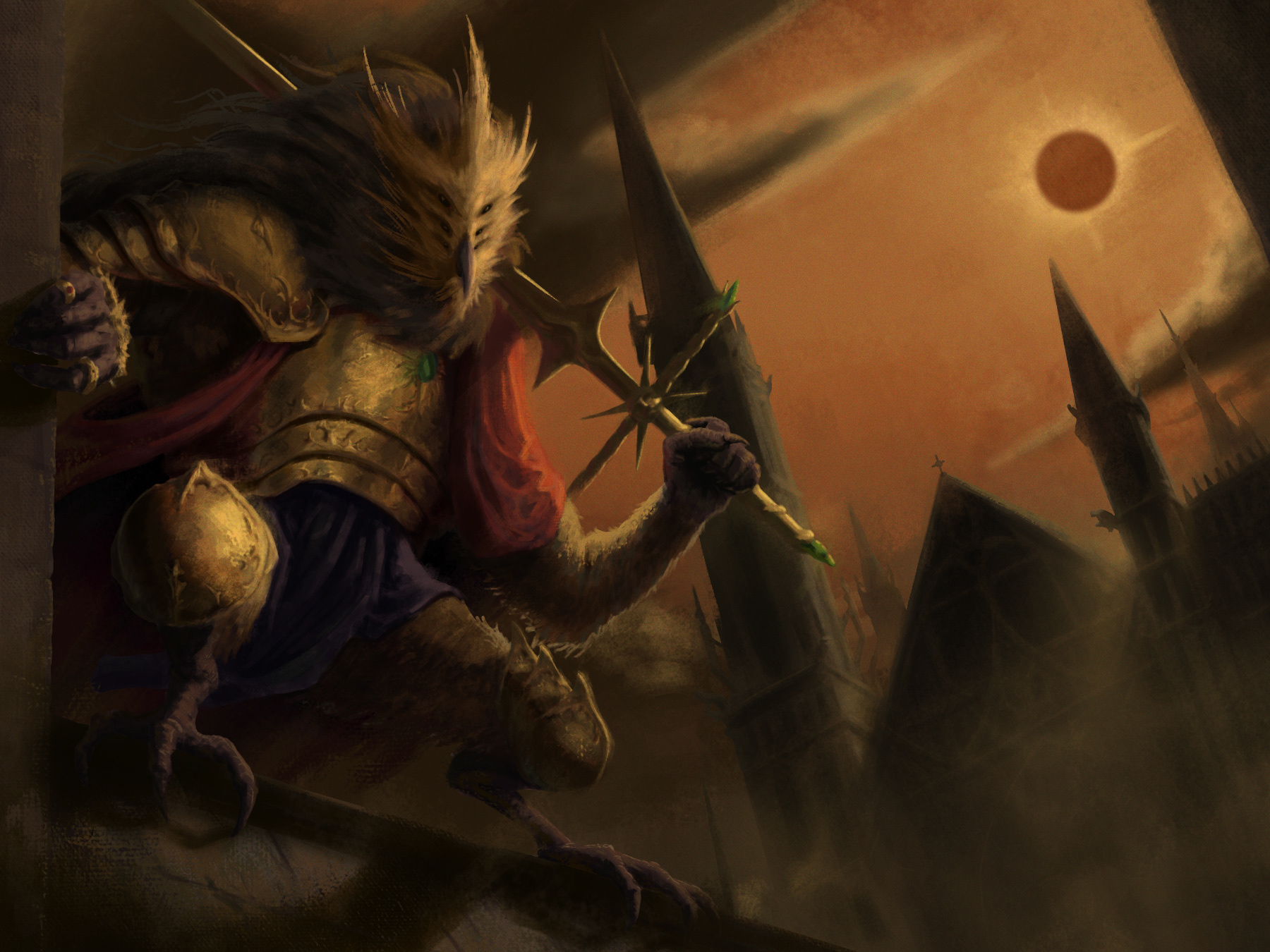 Phoenix Warrior - Key Art Concept