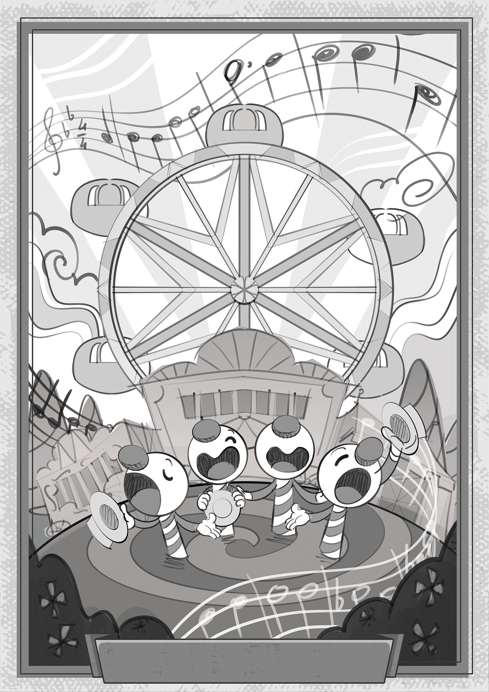 Four Mel Arrangement - Concept Card