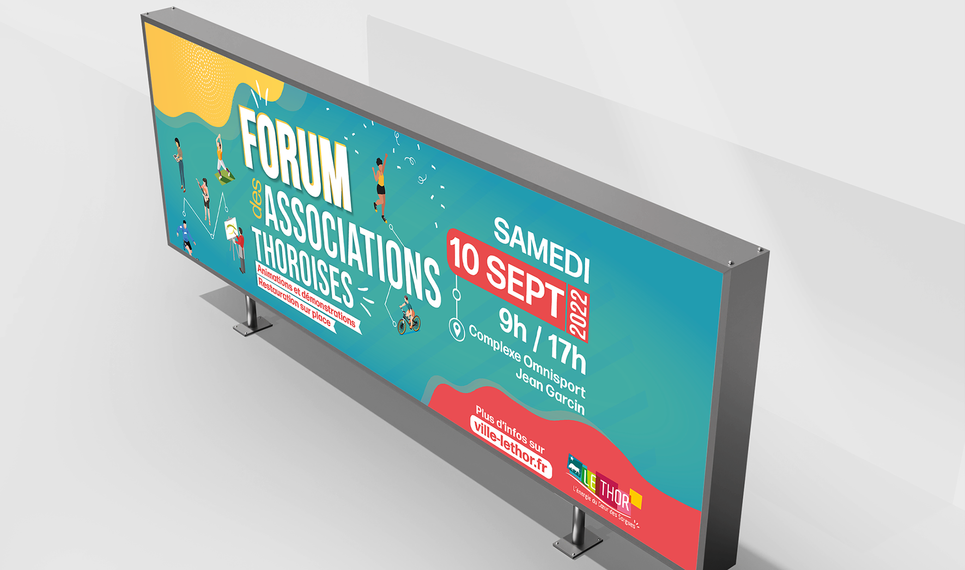 Banderole, création graphique, Julie Dechelette