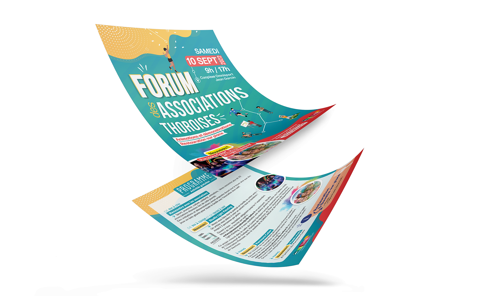 Flyer, création graphique, Julie Dechelette