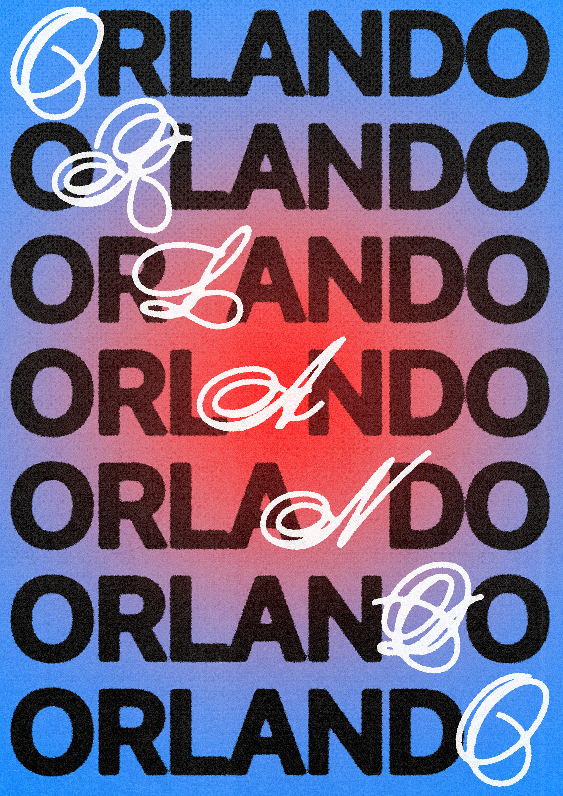 Concept redesign of "Orlando" by Virginia Woolf