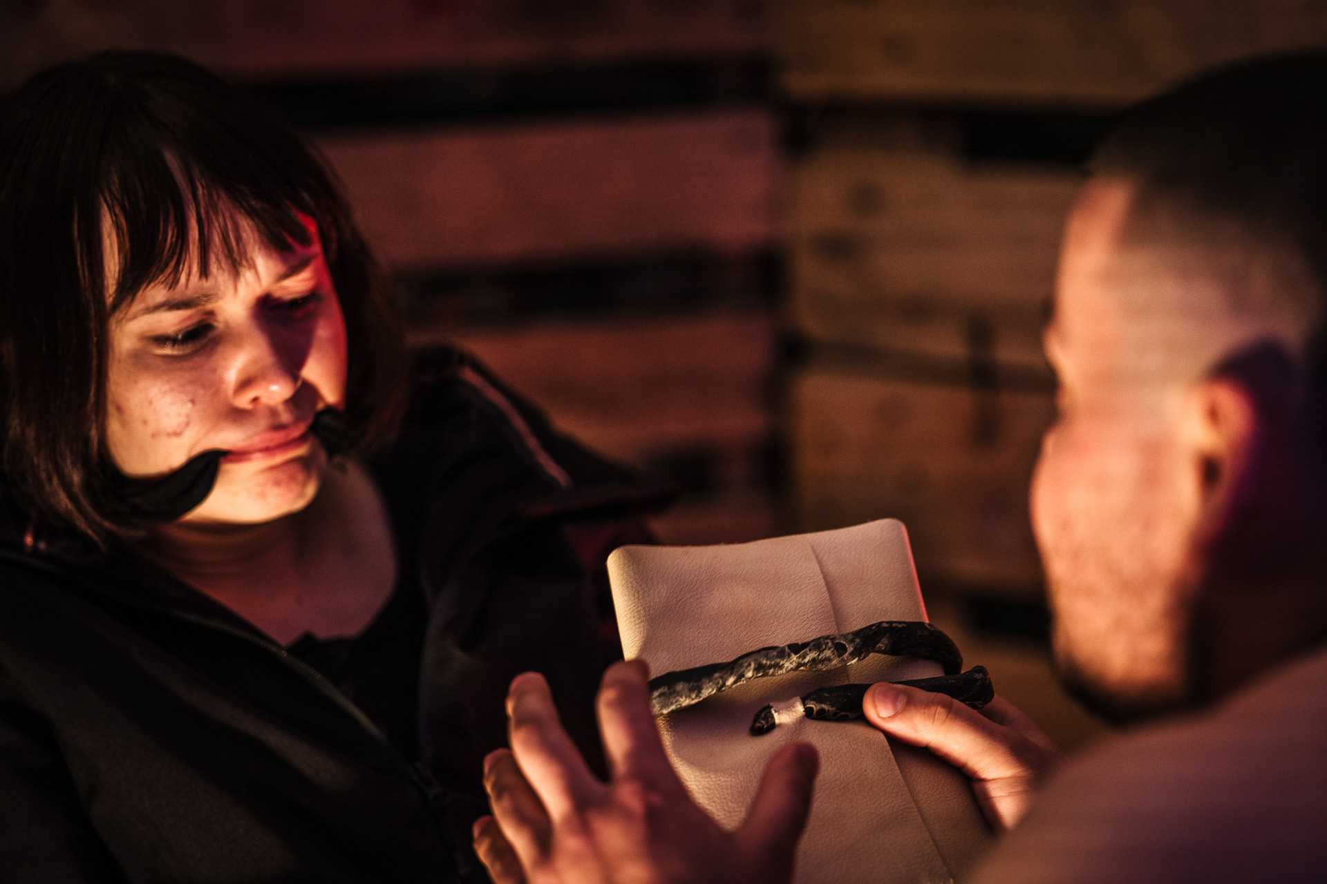 DO NOT READ FROM THE BOOK BOUND IN HUMAN FLESH