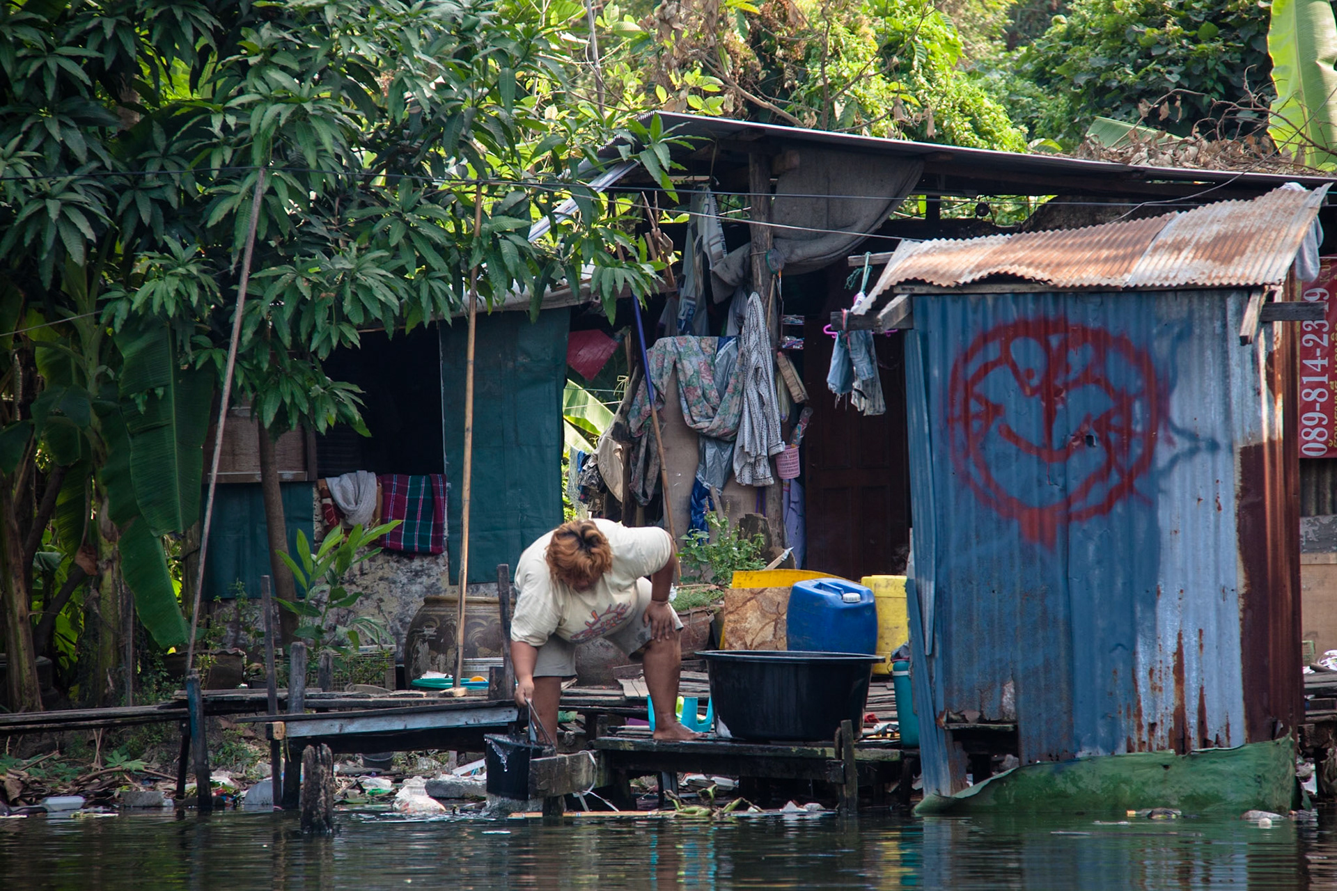On the Canals of Bangkok, Thailand
