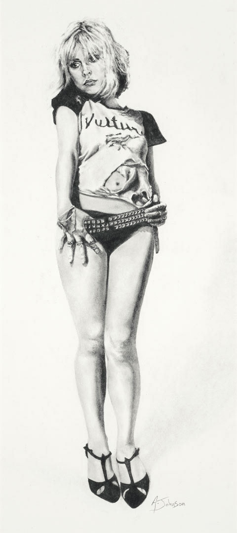 Blondie / Call Me  (Graphite On Board)