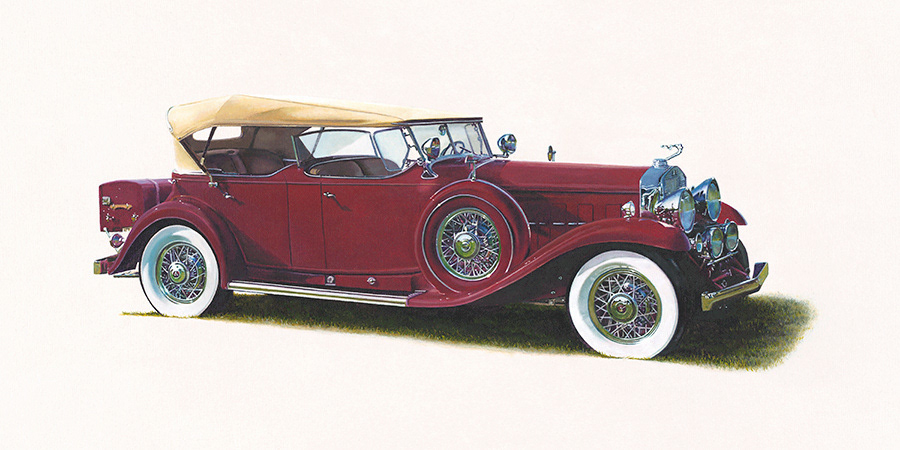 Cadillac / Acrylic on Canvas