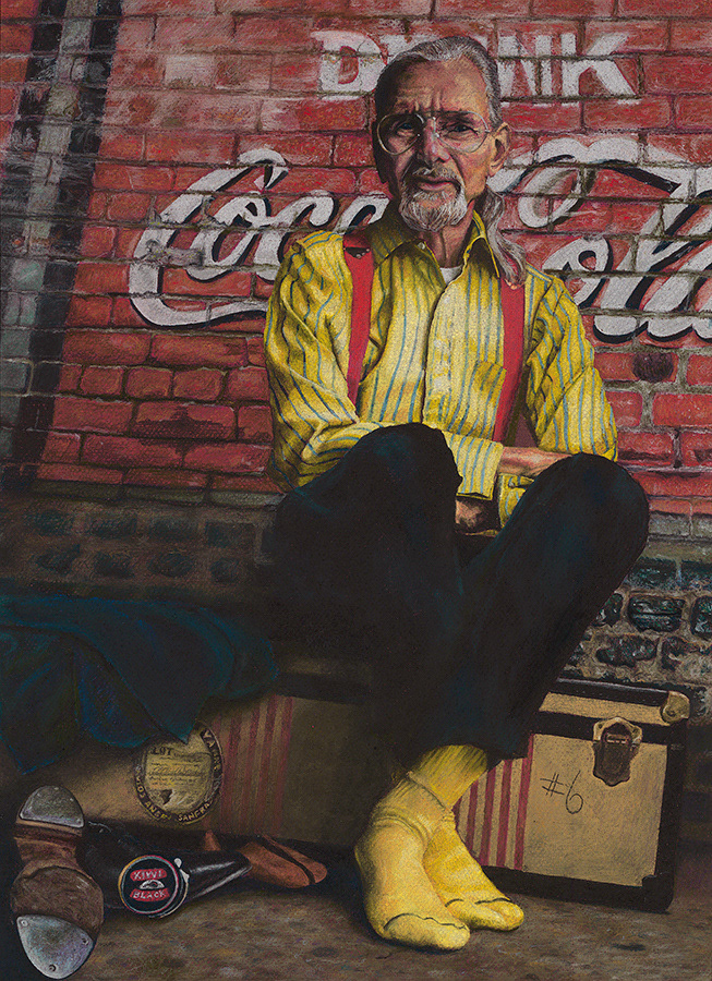 Sterling Peterson / Pastel on Paper