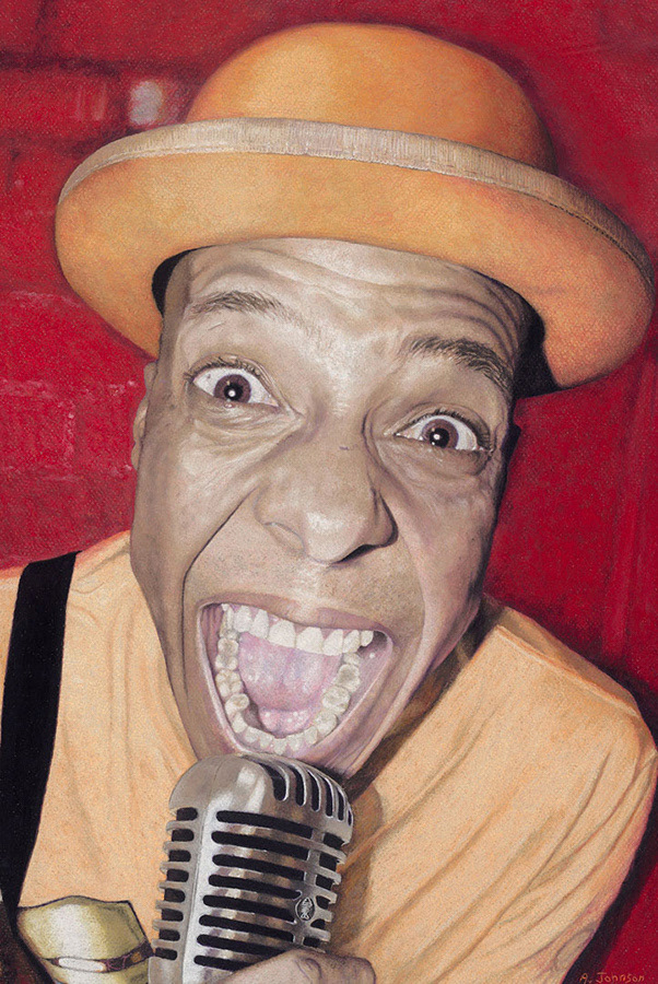 Angelo Moore / Mad Vibe  (Pastel On Paper) 