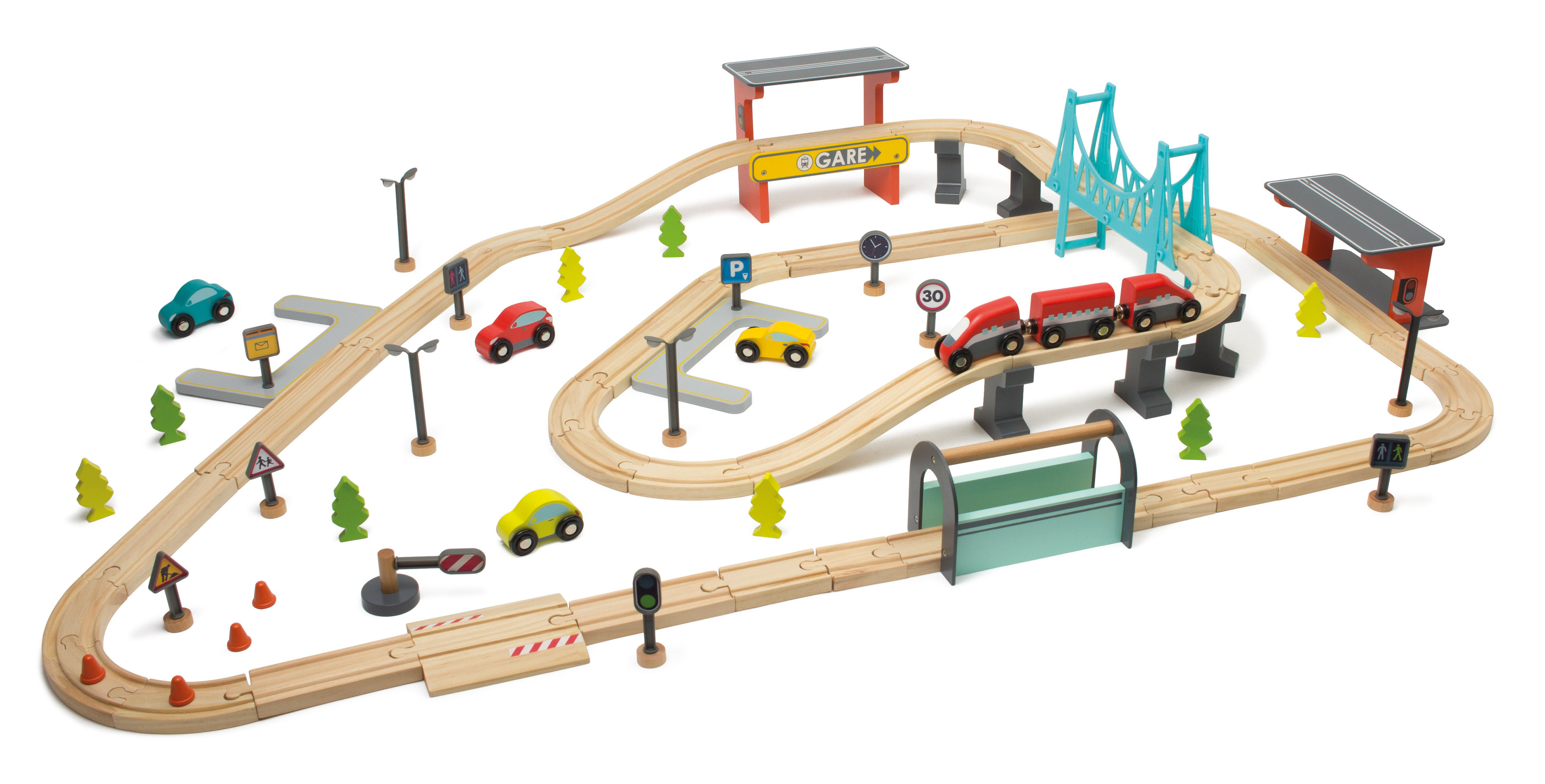Grand circuit de train - JouéClub