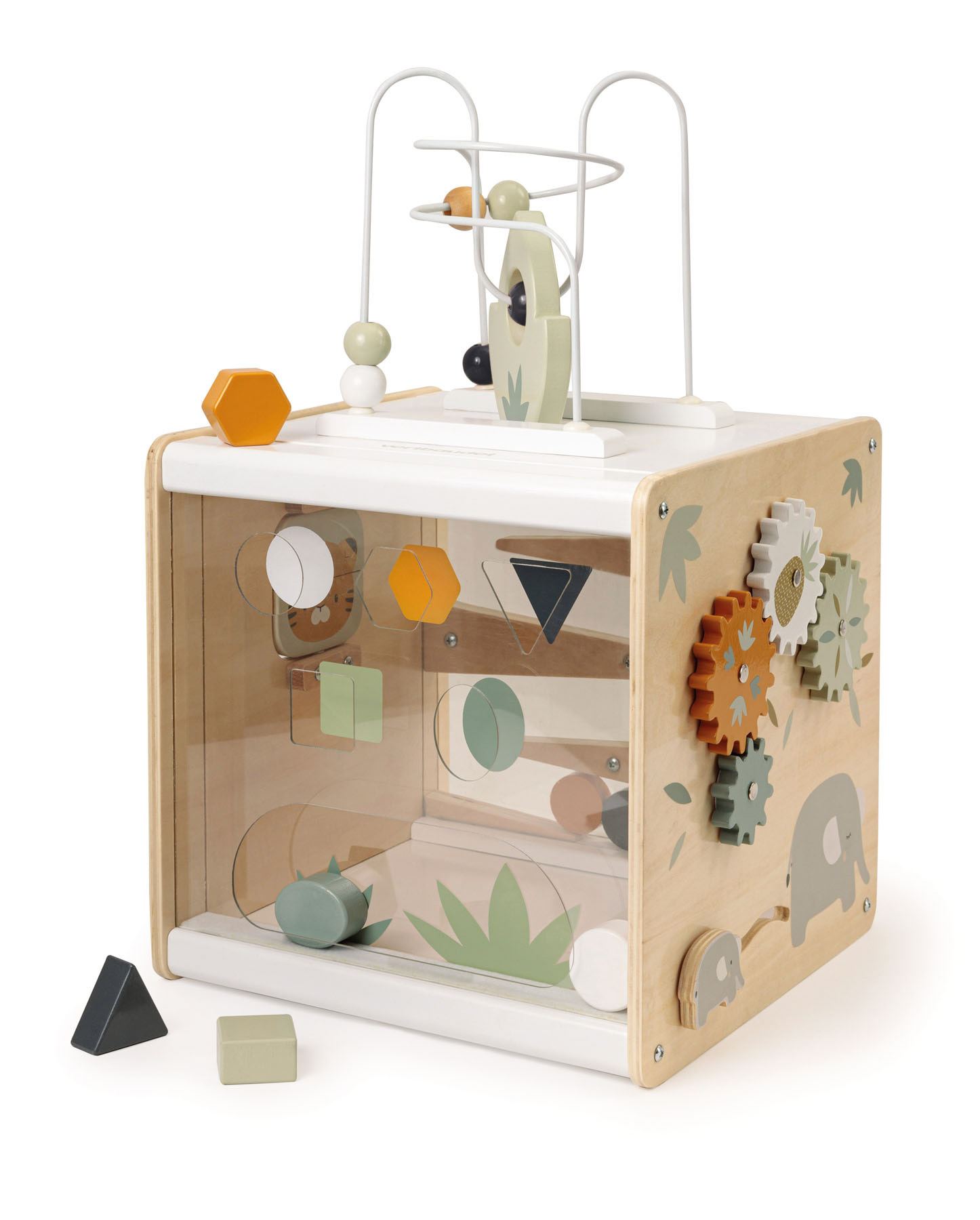 Cube multi-activités Hanoï - VertBaudet