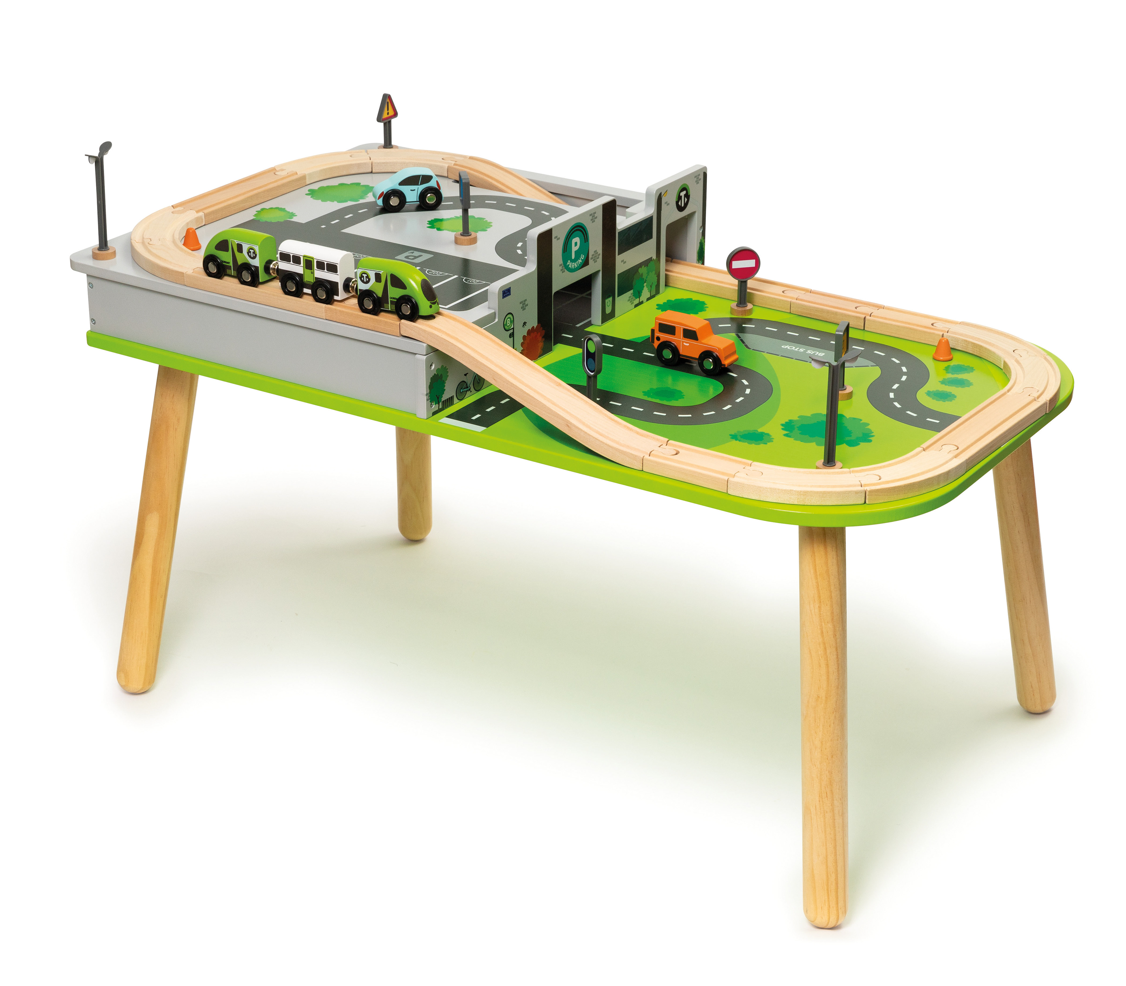 Table train de la ville - La Grande récré