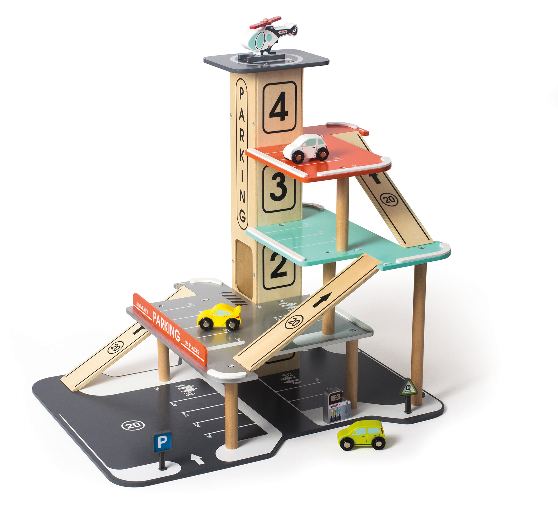 Grand Parking 4 niveaux - JouéClub
