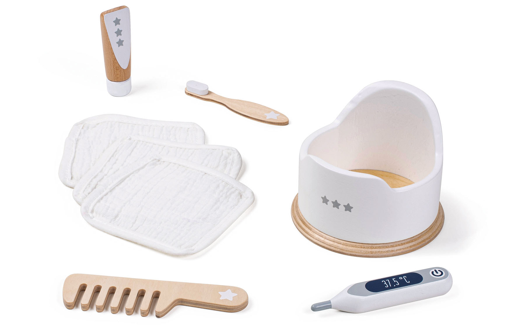 Coffret de toilette et de soin pour poupon - VertBaudet