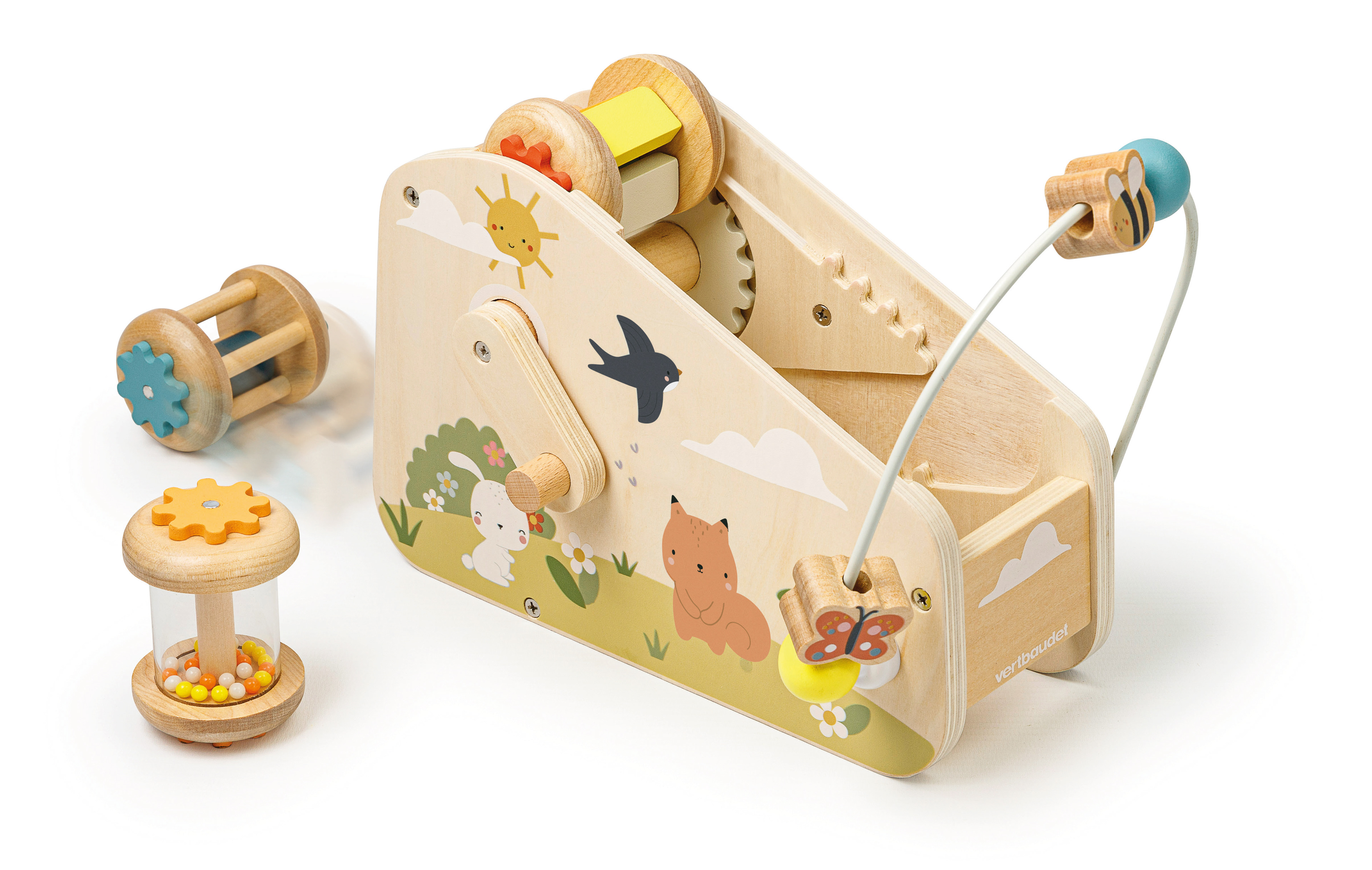 Toboggan à hochets - Vertbaudet