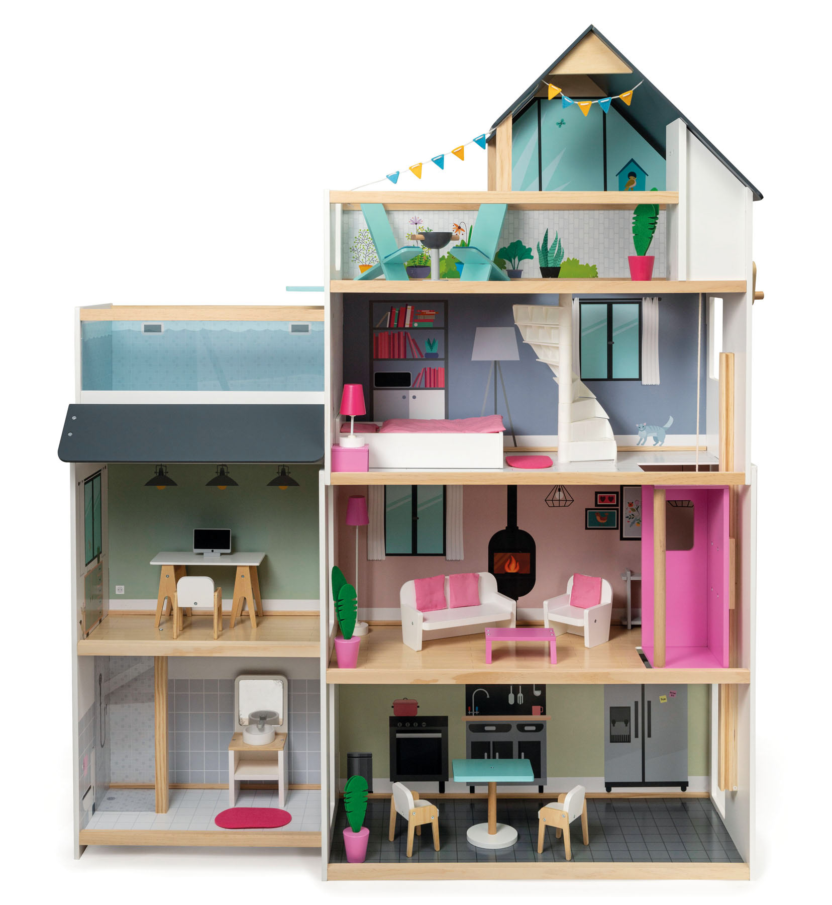 Ma grande villa pour poupées mannequin - Picwic toys