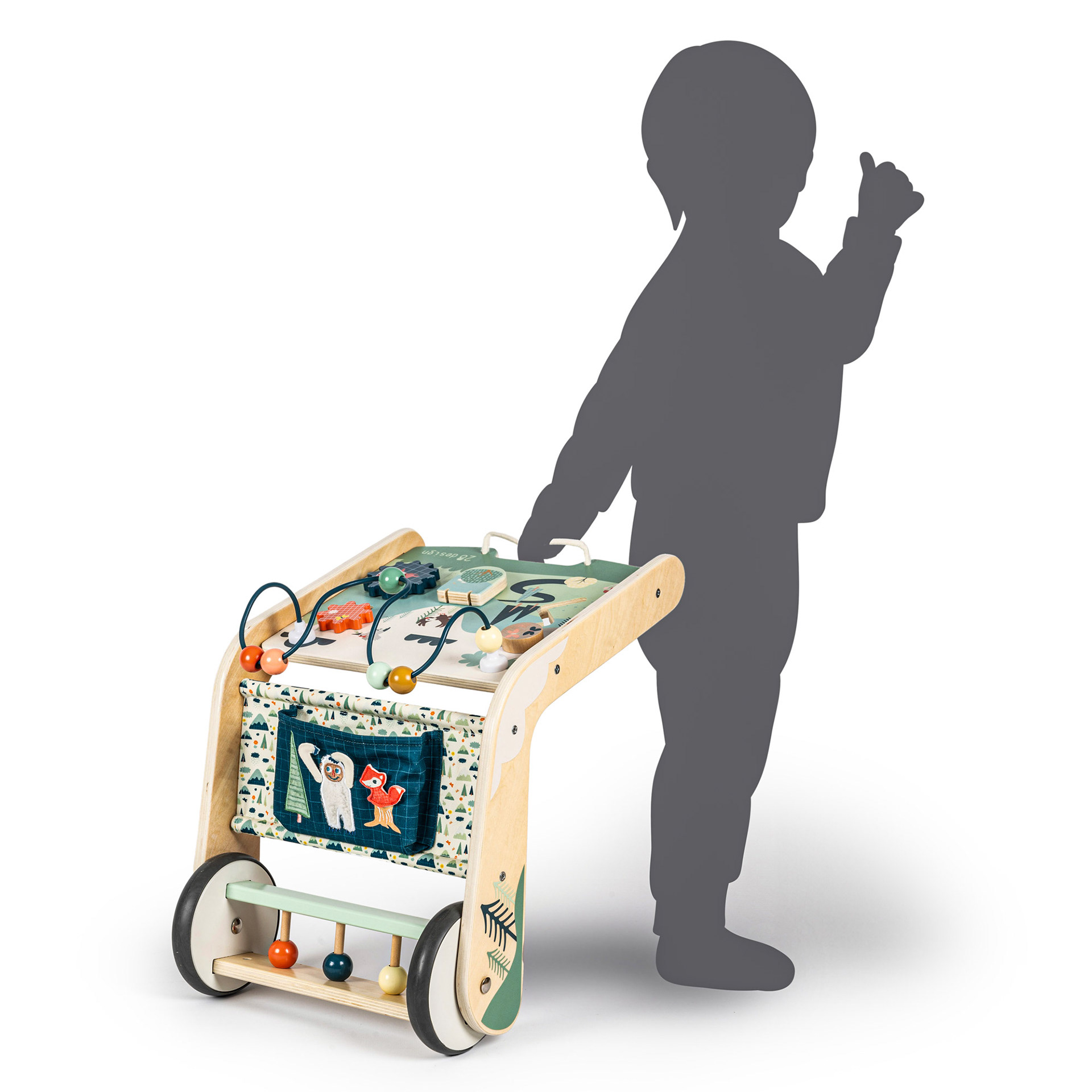 Panneau d'activités transportable - 28 Design