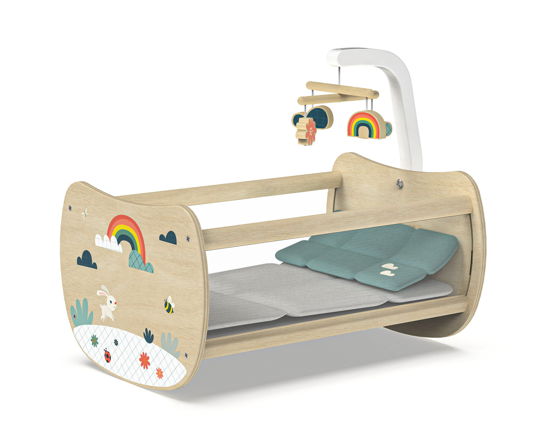 Berceau avec son mobile - 28 Design