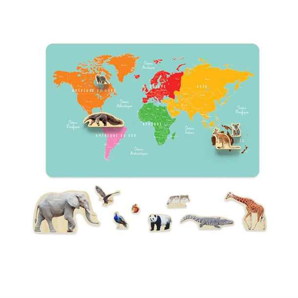 Coffret animaux des continents - Nature & Découvertes 