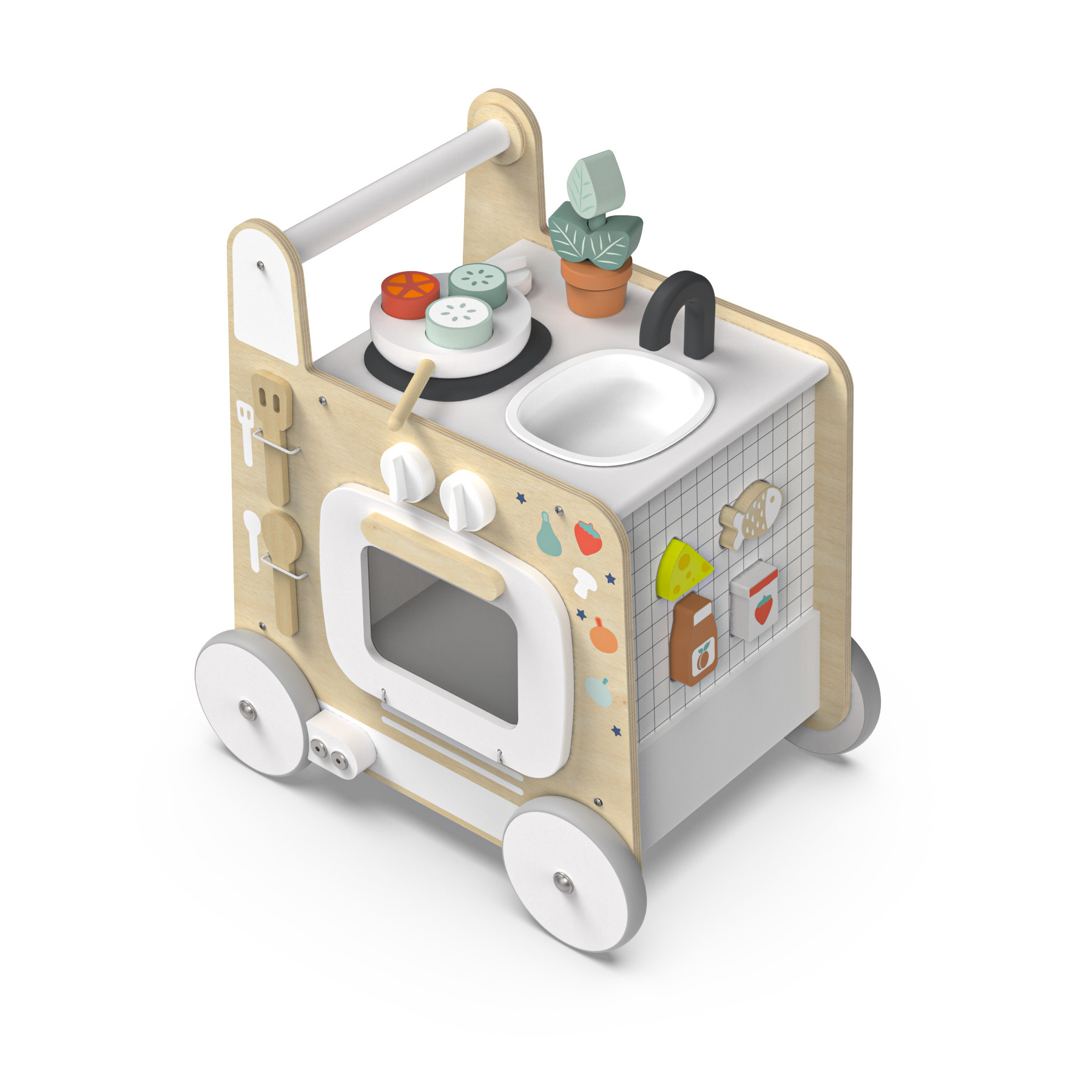 Ma première cuisine chariot de marche - VertBaudet