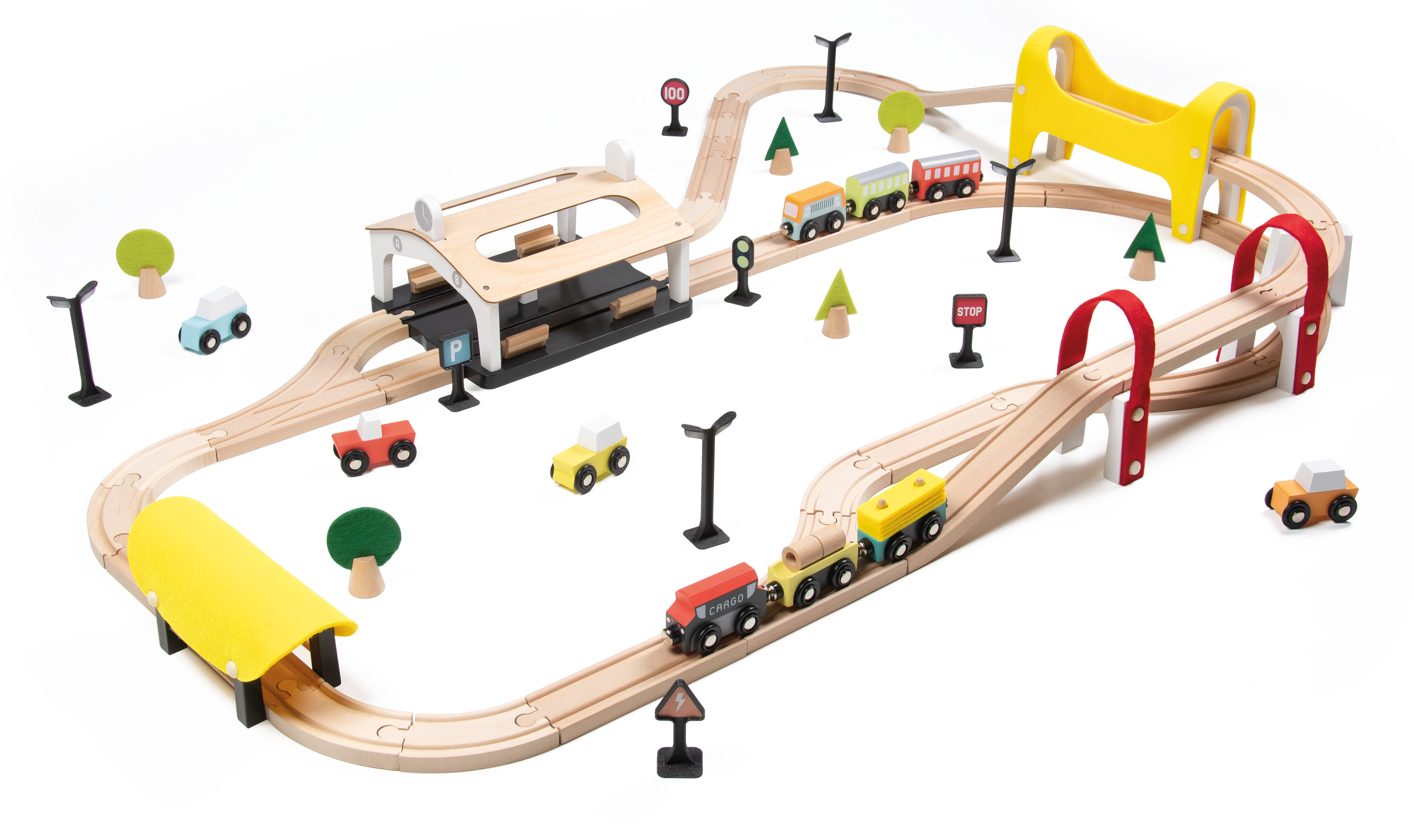 Circuit de trains - VertBaudet