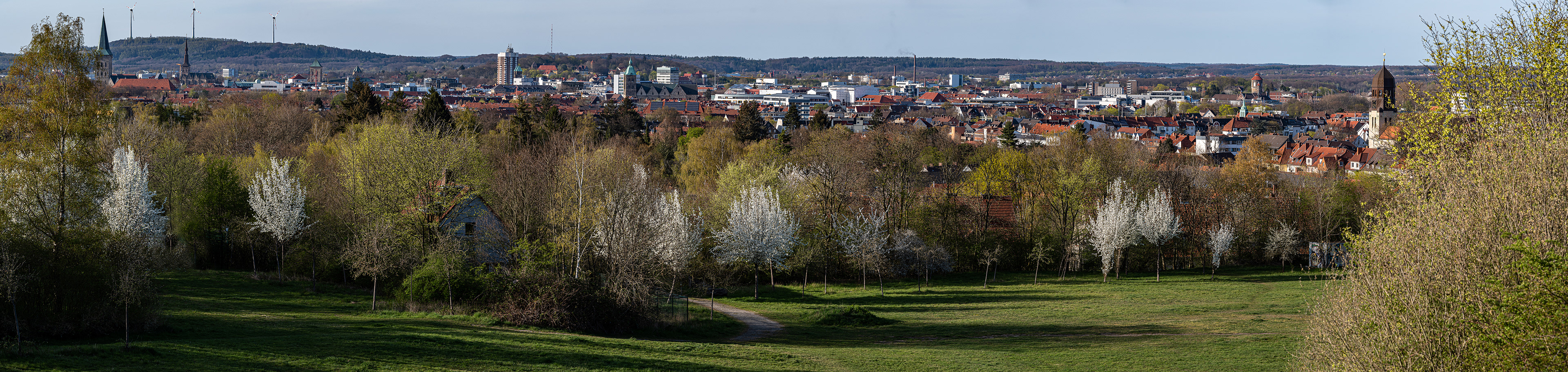 Stadtpanorama vom Funkturmhügel