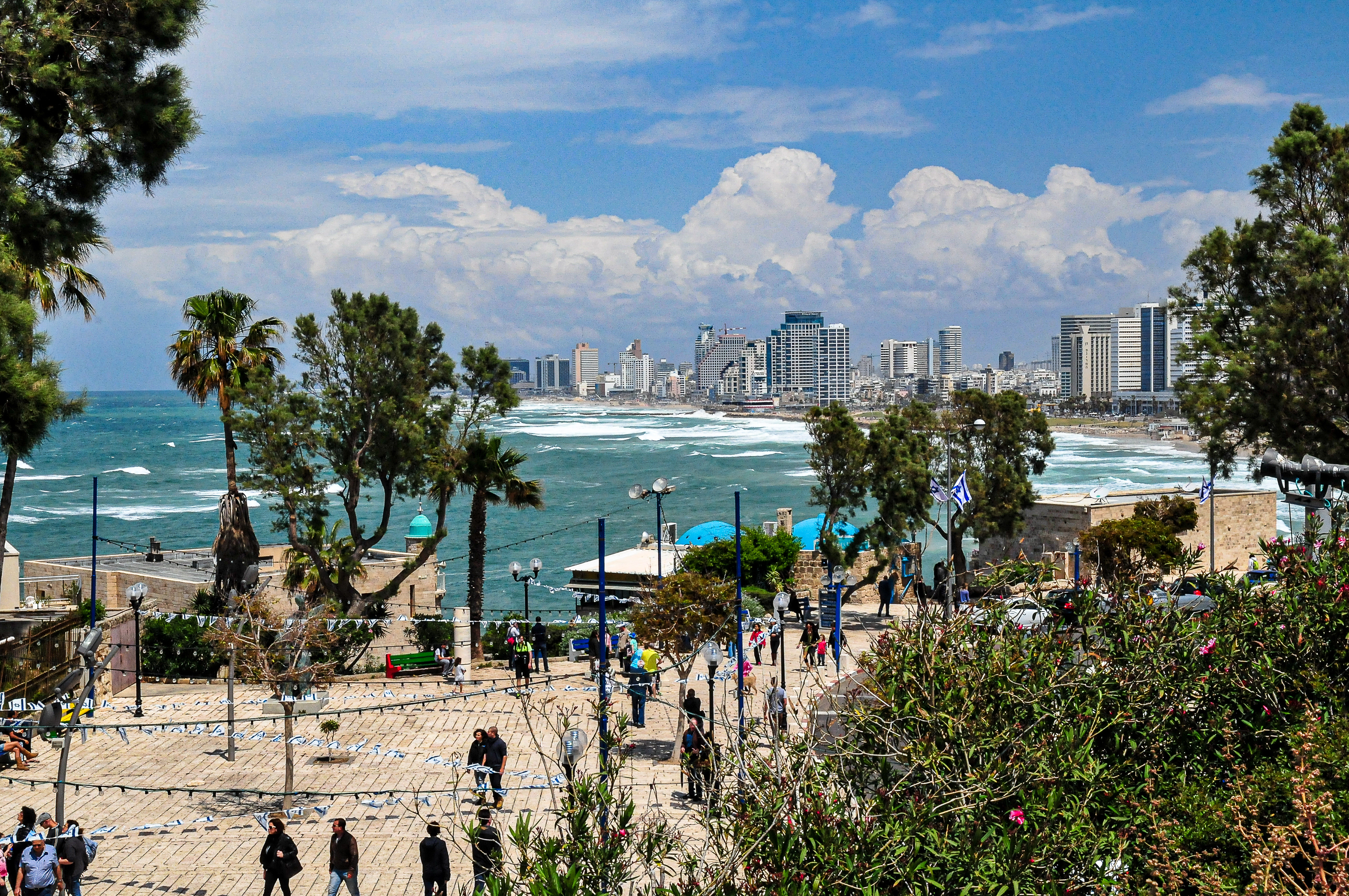 Israel // Blick von Yafo auf Tel Aviv