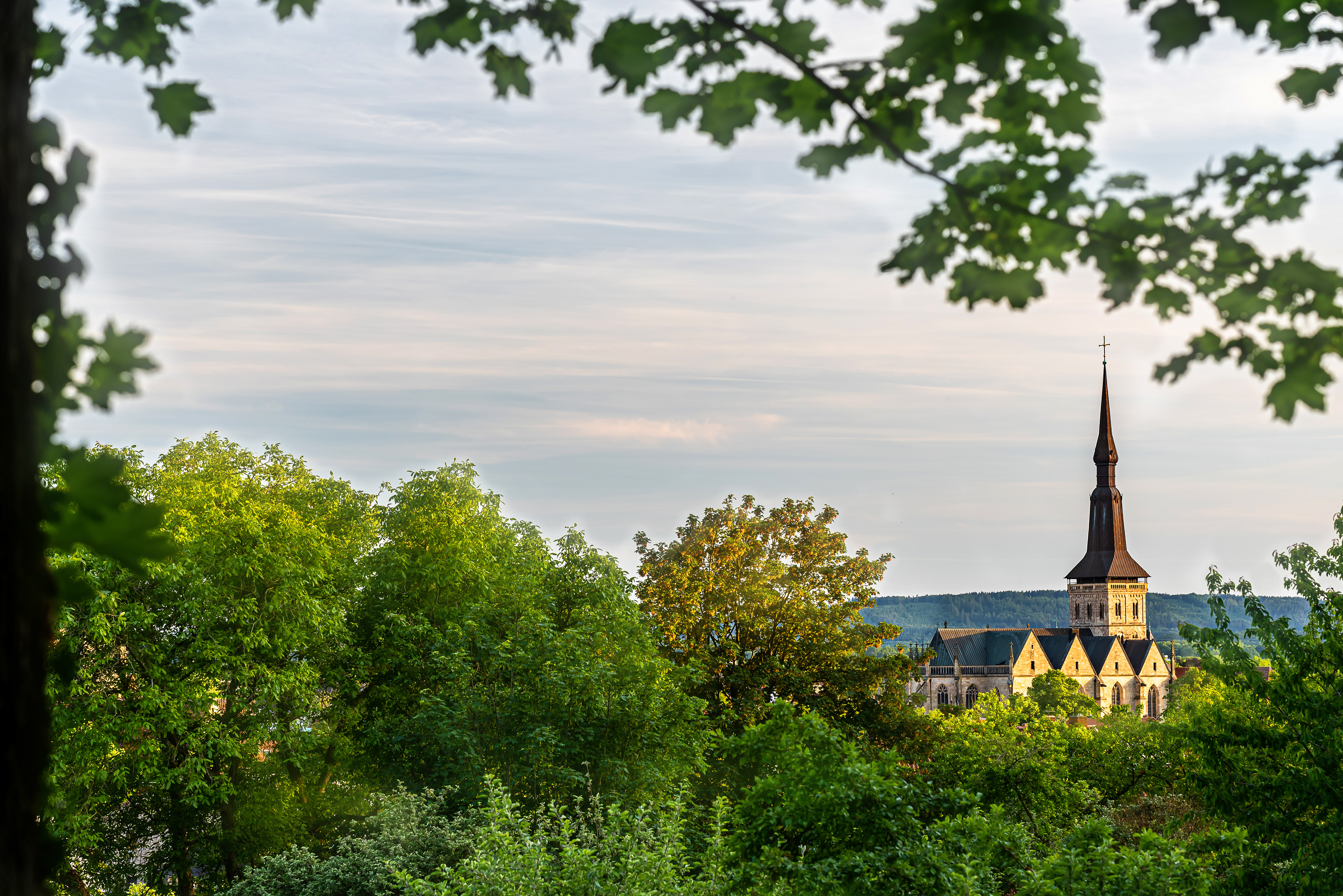 Blick vom Gertrudenberg auf St. Marien