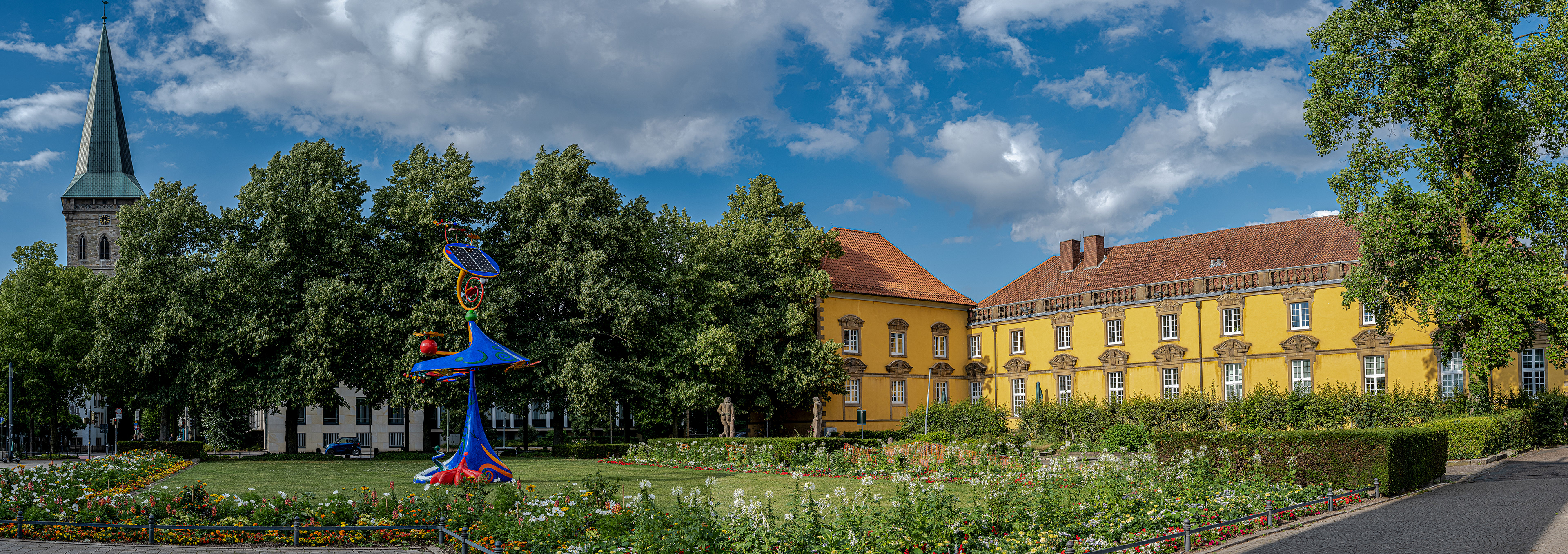 Katharinenkirche und Schloss