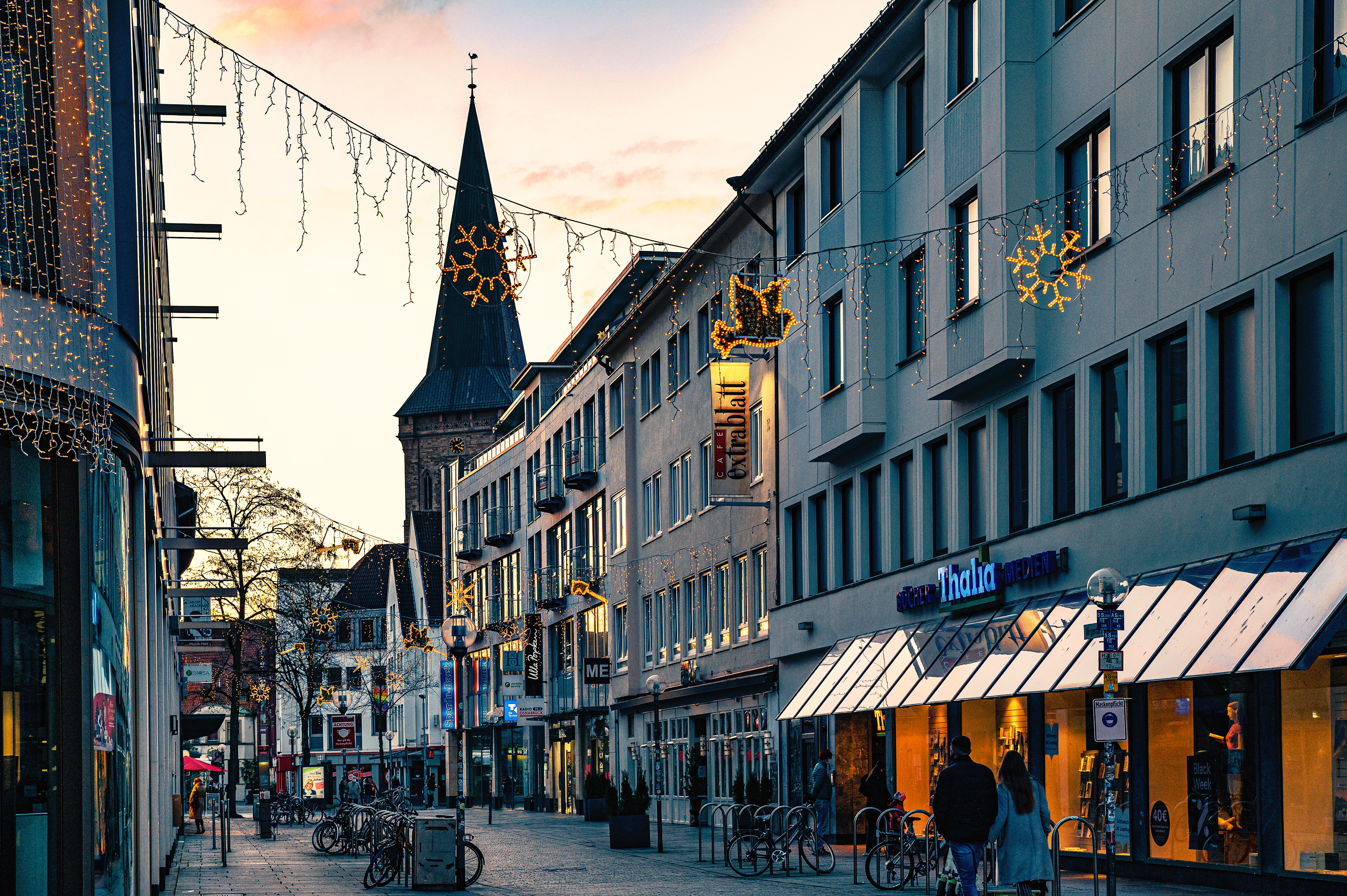 Blick vom Jürgensort auf St. Katharinen