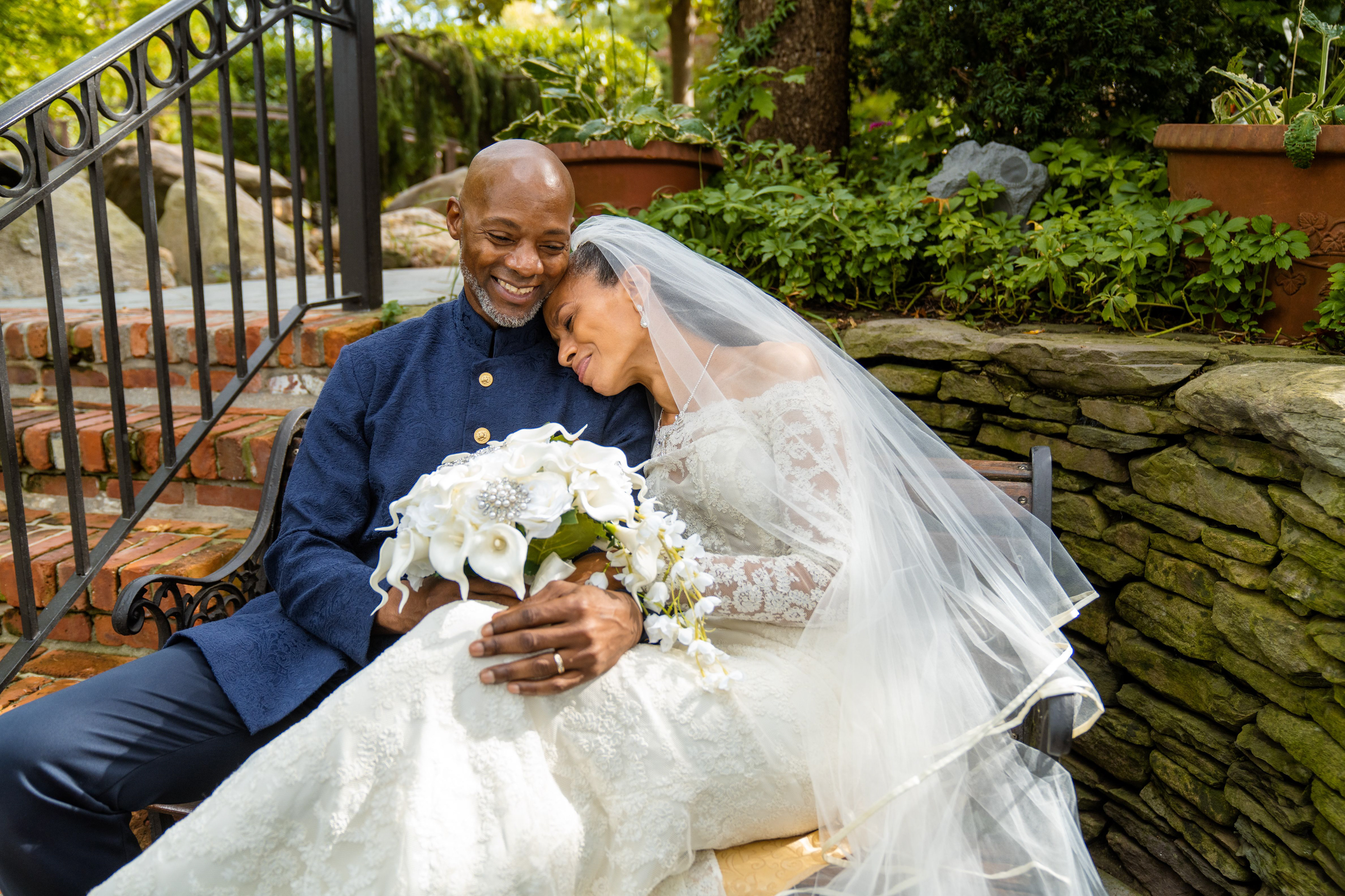 beautiful couple together photographed by Leonard Okpor at thier lovely wedidng 