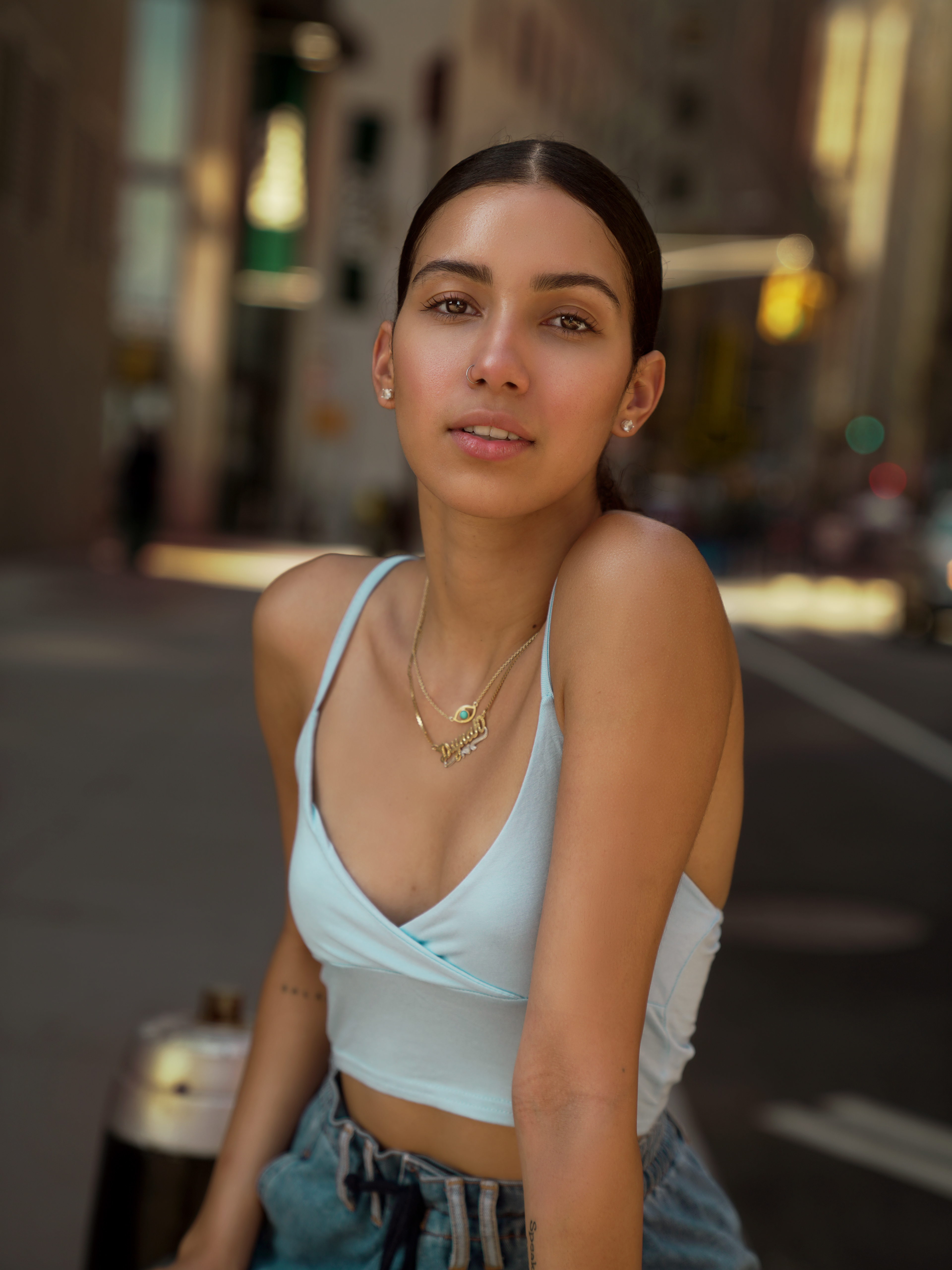 Portrait of Dynah phpotopgraphed by Leonard Okpor in Lower Mahattan of New York  city