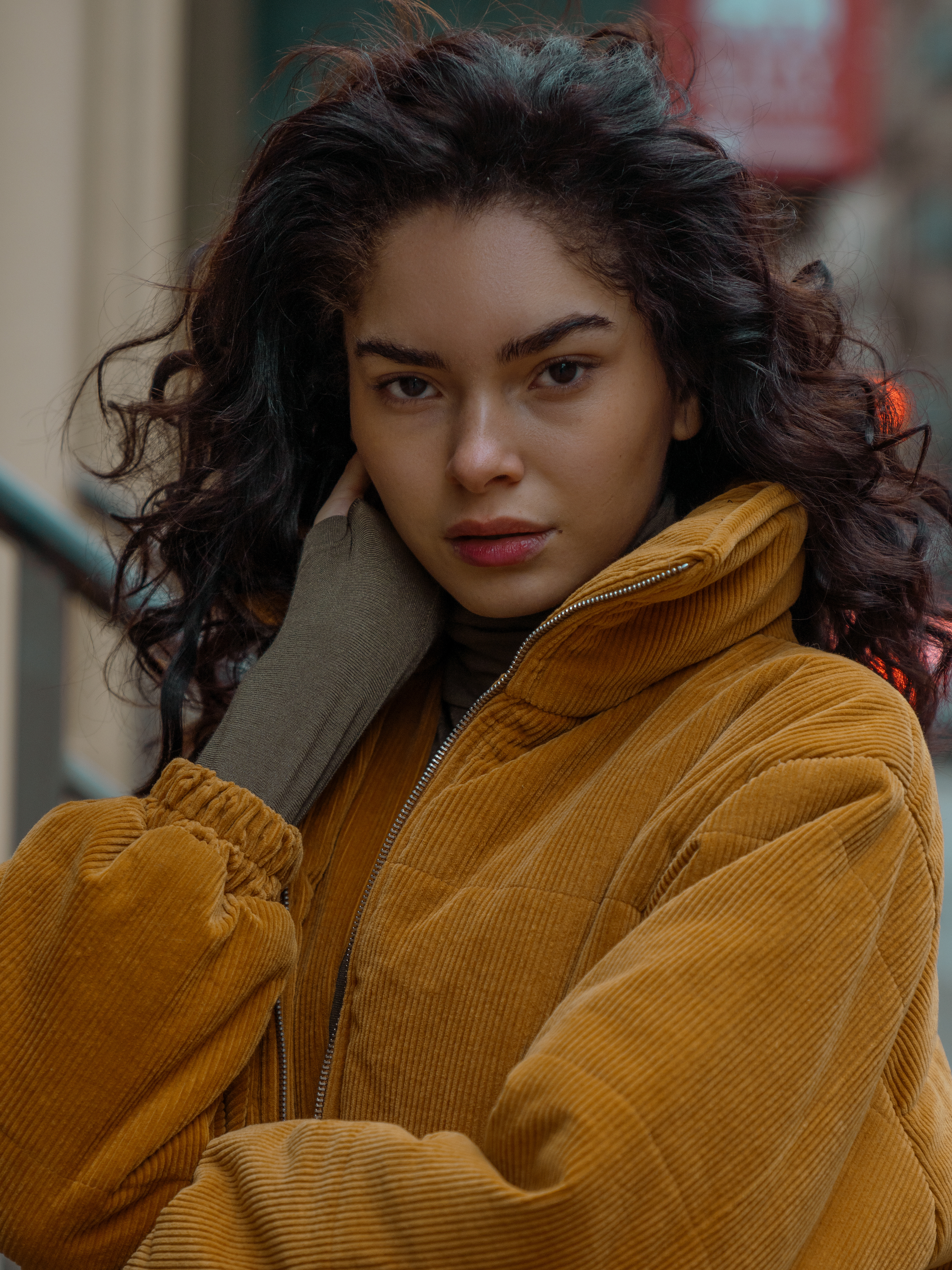 Brianna NYC based model photographed by Leonard Okpor 