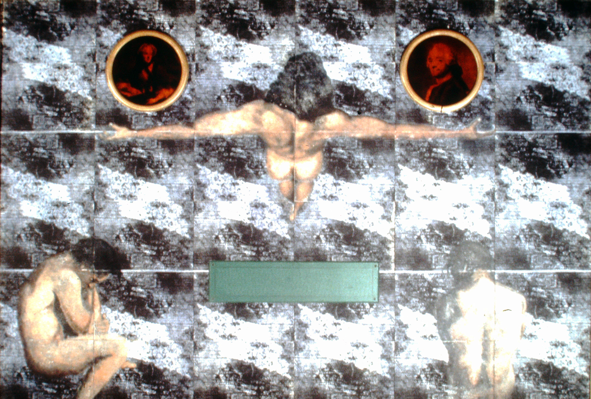 MultiPanel Figurative Painting, 1990