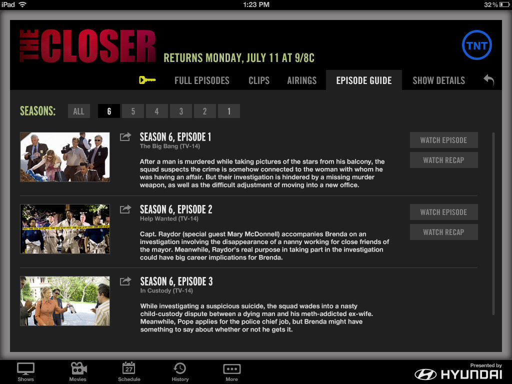 Episode Guide